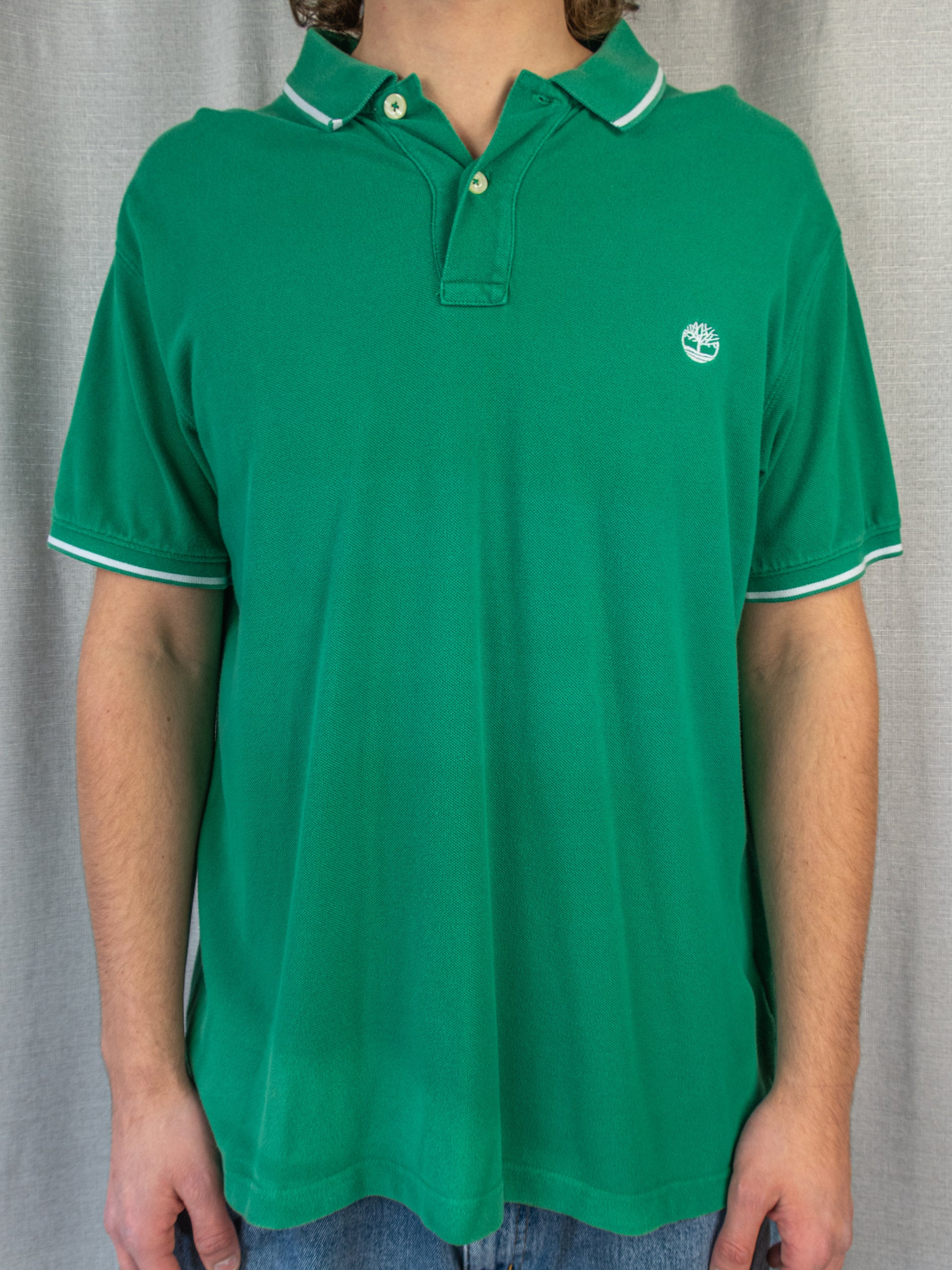 00's Timberland Polo Shirt - XL