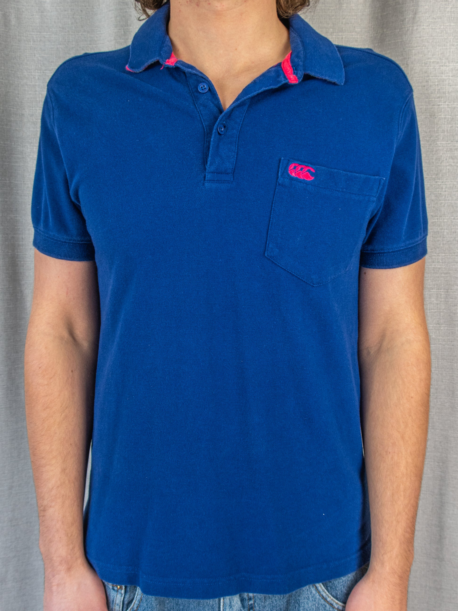 00's Canterbury Polo Shirt - M