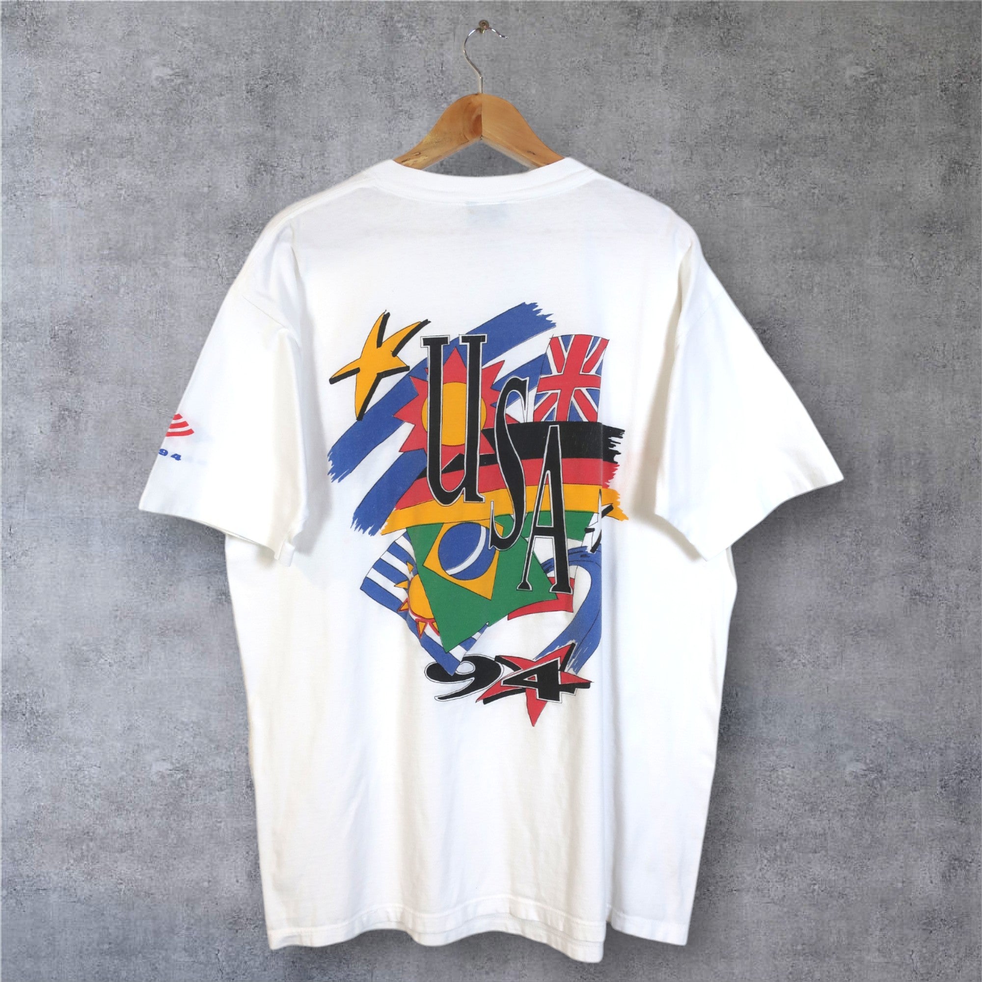 VINTAGE UMBRO 1994 FIFA WORLD CUP T-SHIRT - XL – STARLIGHT