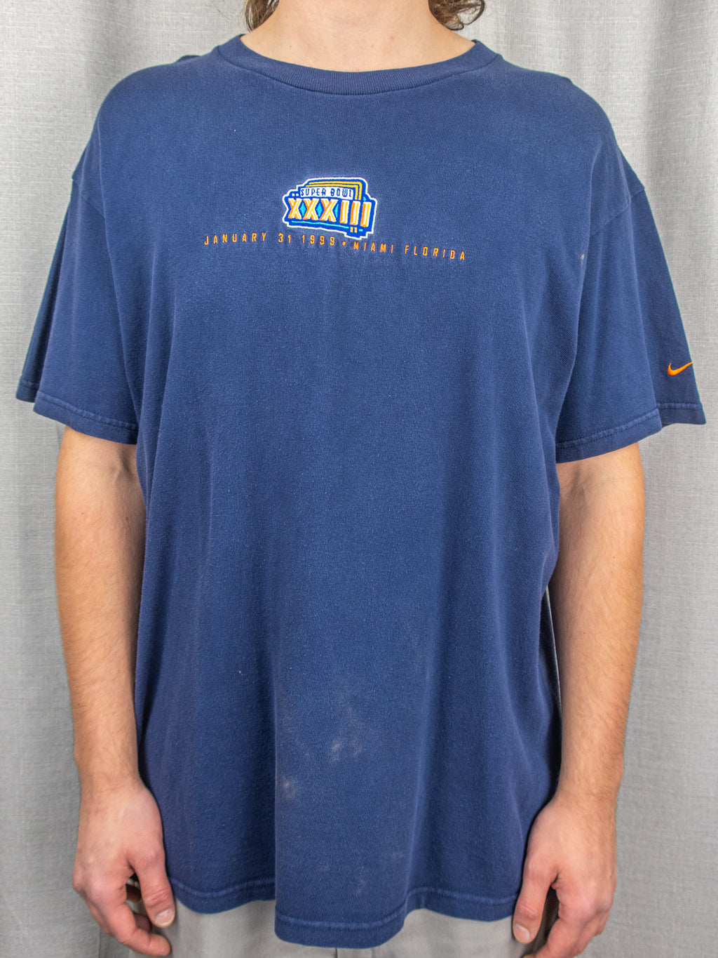 1999 Nike Super Bowl XXXIII T-Shirt - L