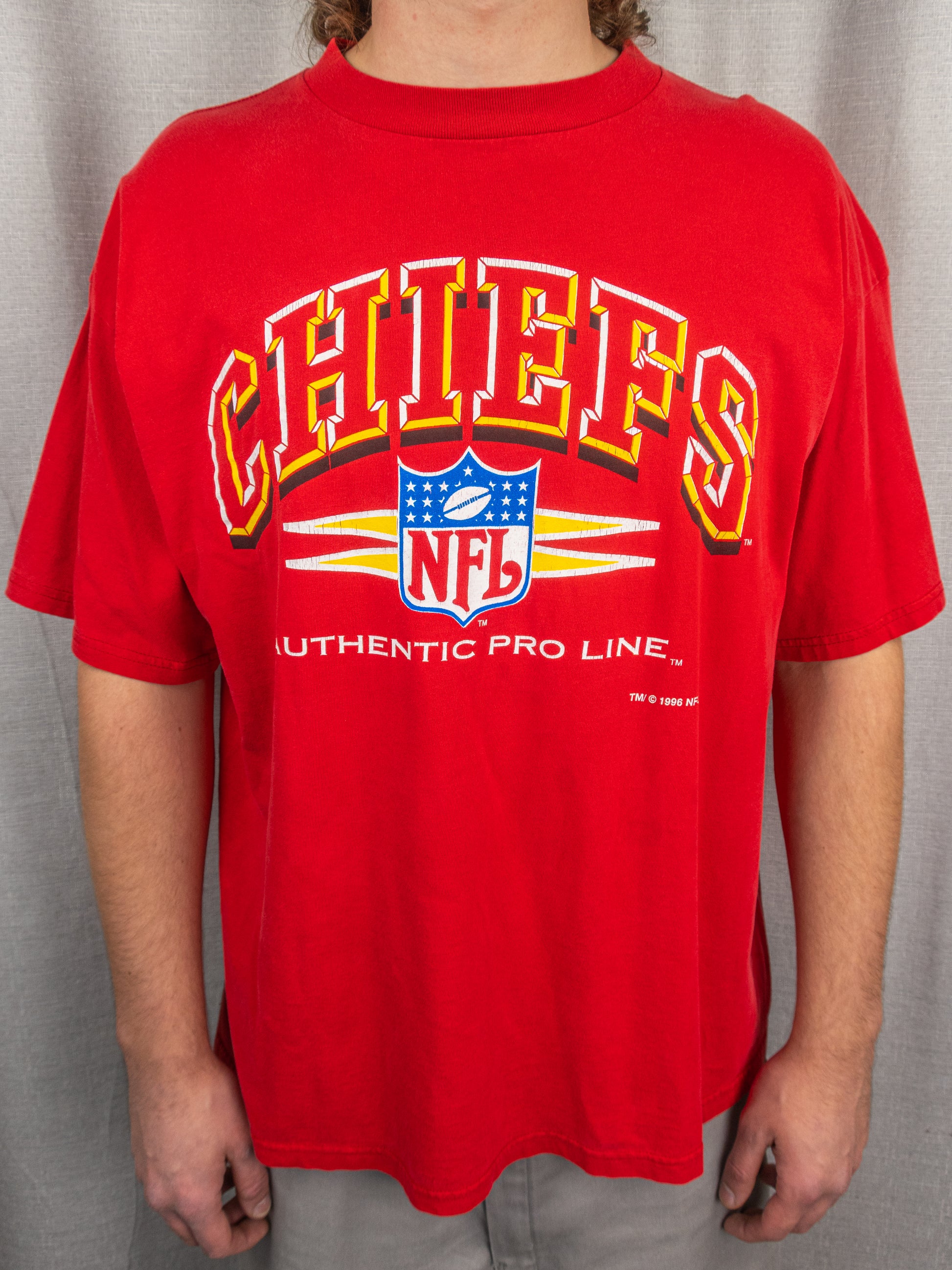 90's Chiefs NFL T-Shirt - XL