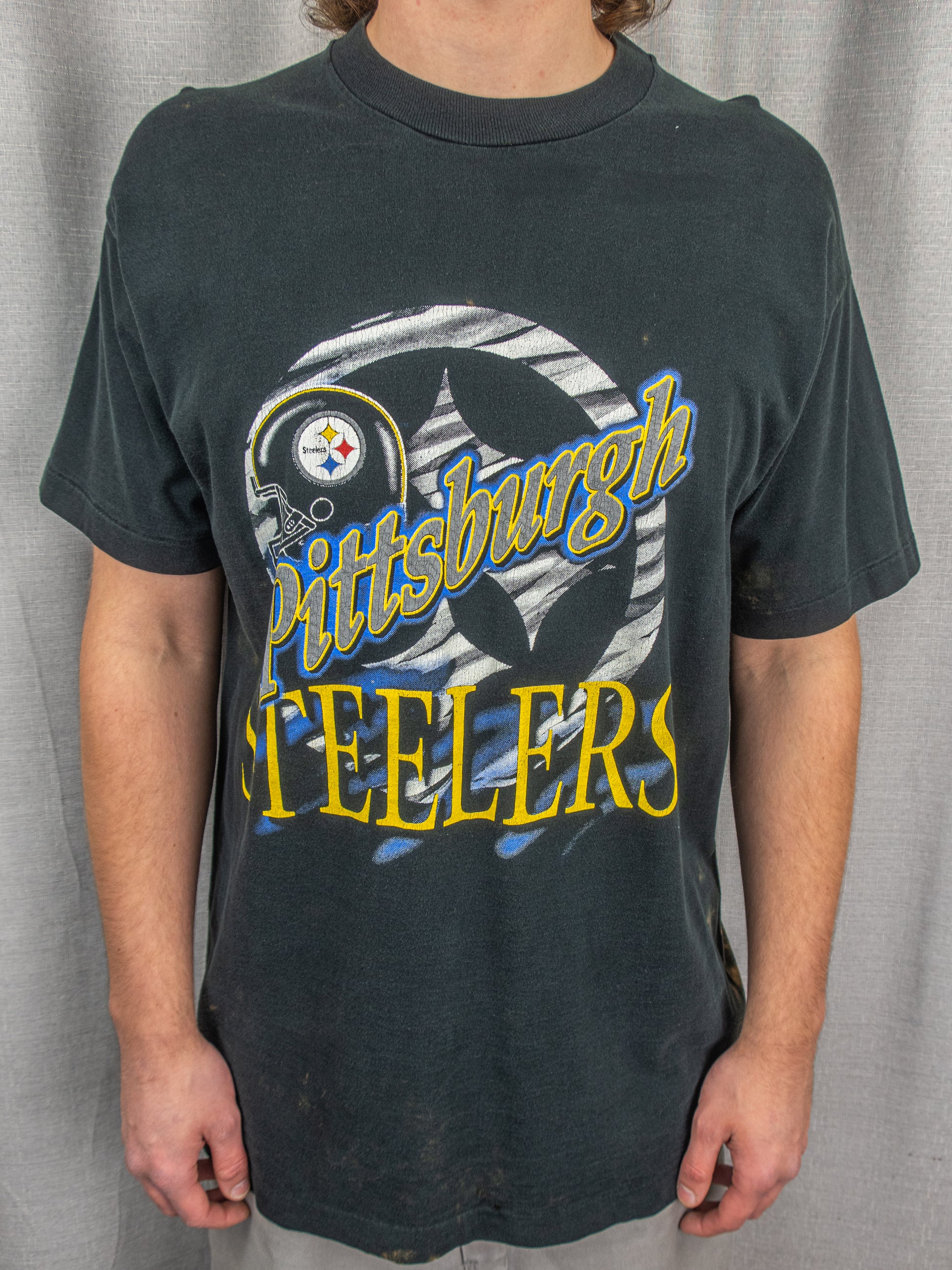 90's Pittsburgh Steelers NFL T-Shirt - XL