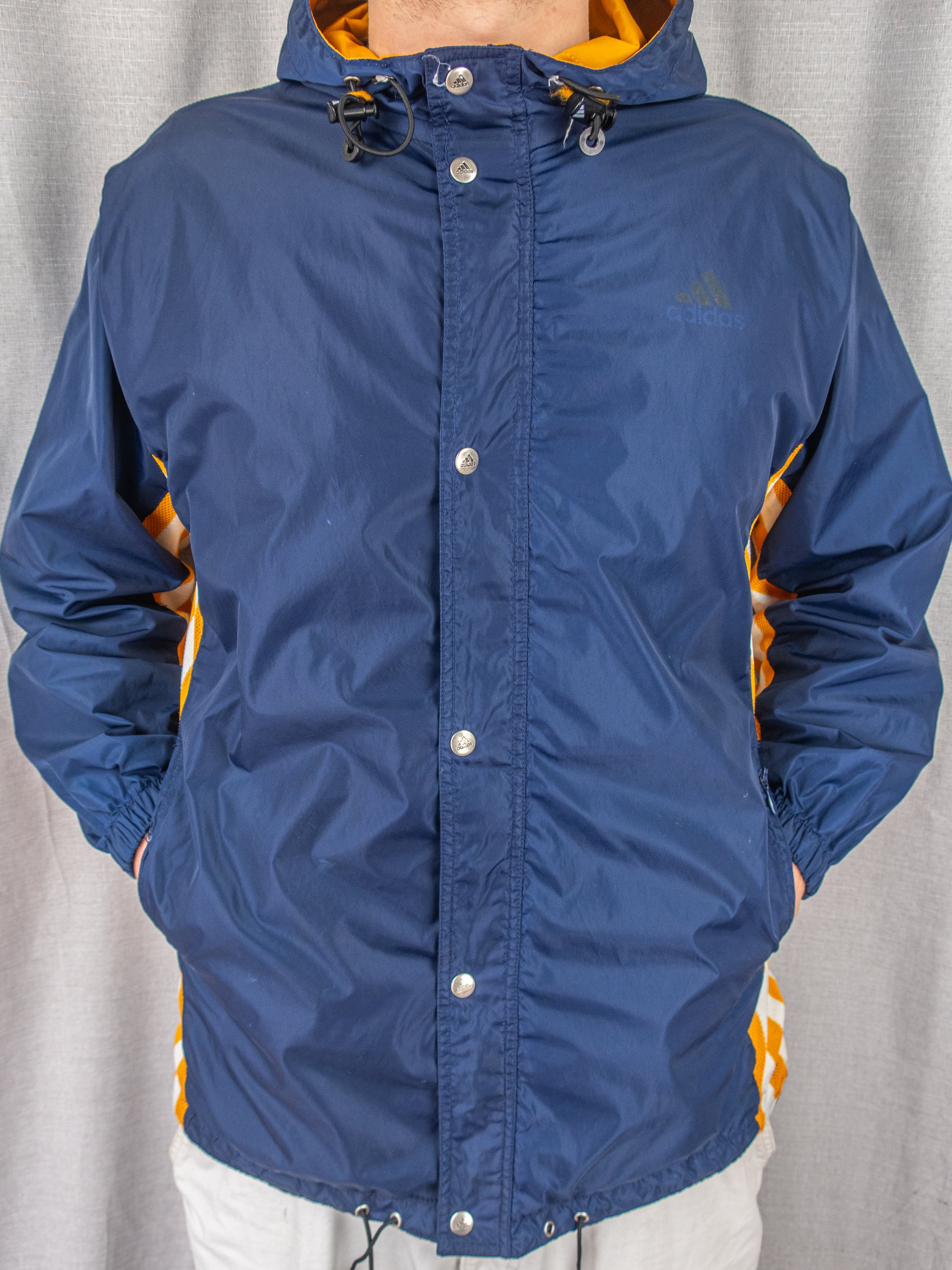 90's Adidas Windbreaker Jacket - XL
