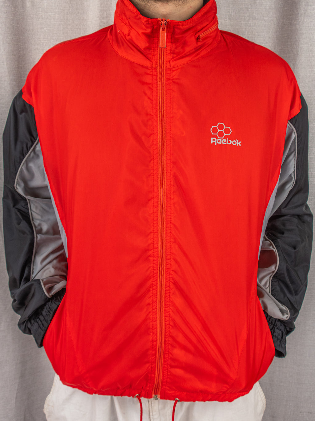 90's Reebok Windbreaker Jacket - XL