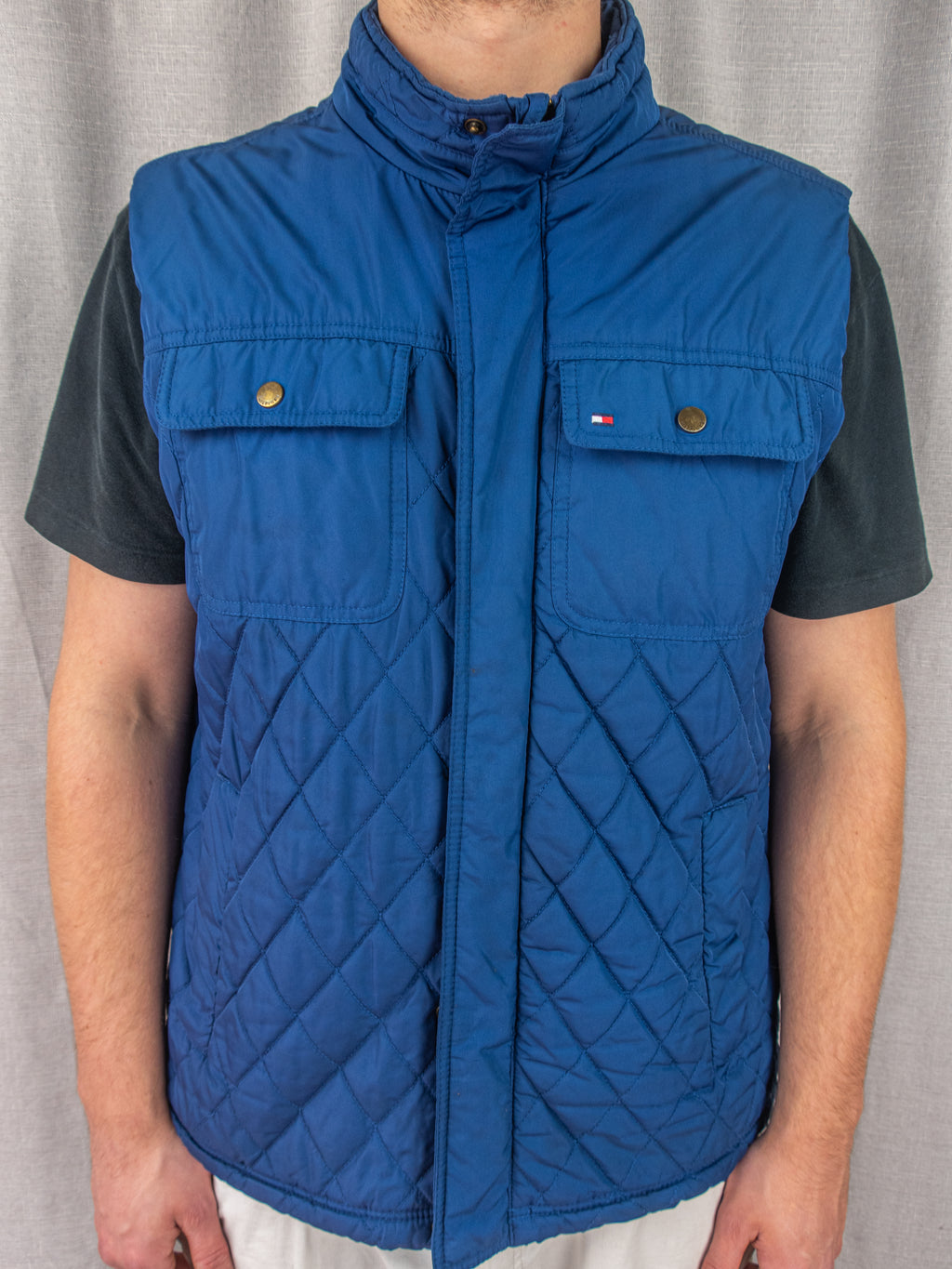 Tommy Hilfiger Quilted Puffer Vest - L