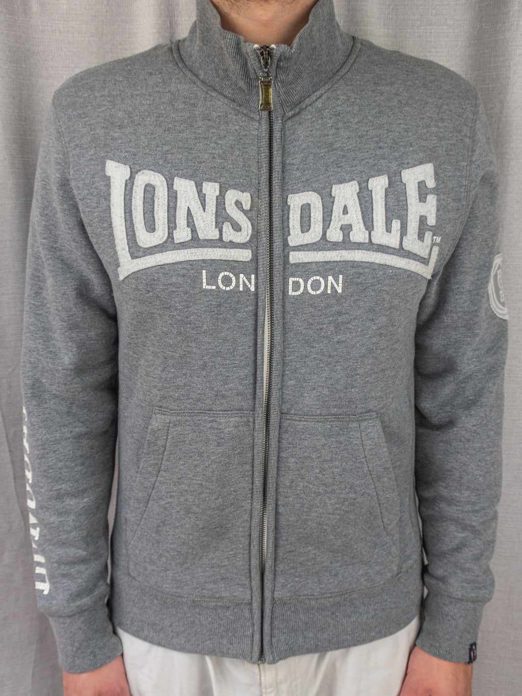 Lonsdale Full-Zip Sweatshirt - XS
