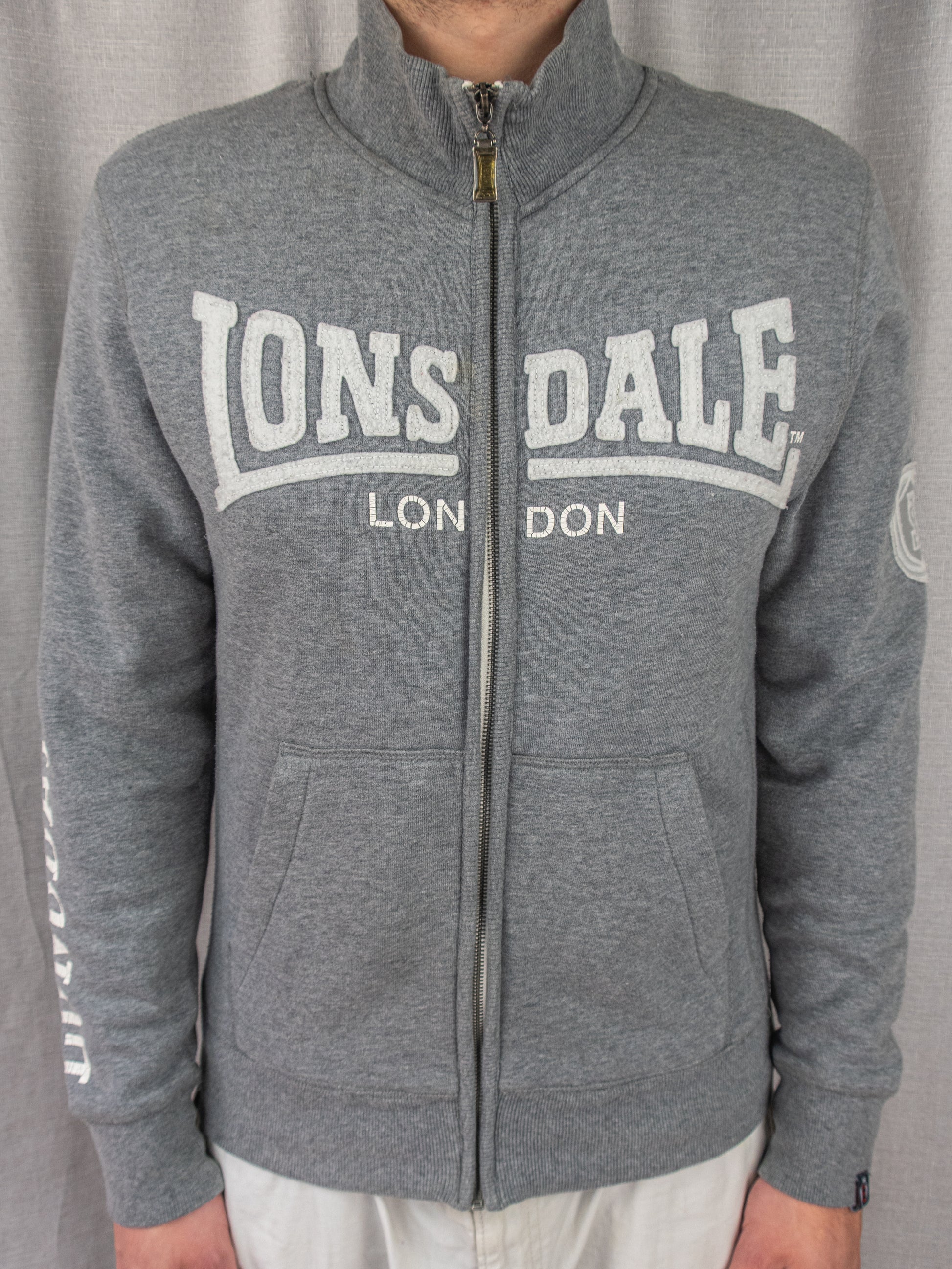 Lonsdale Full-Zip Sweatshirt - XS