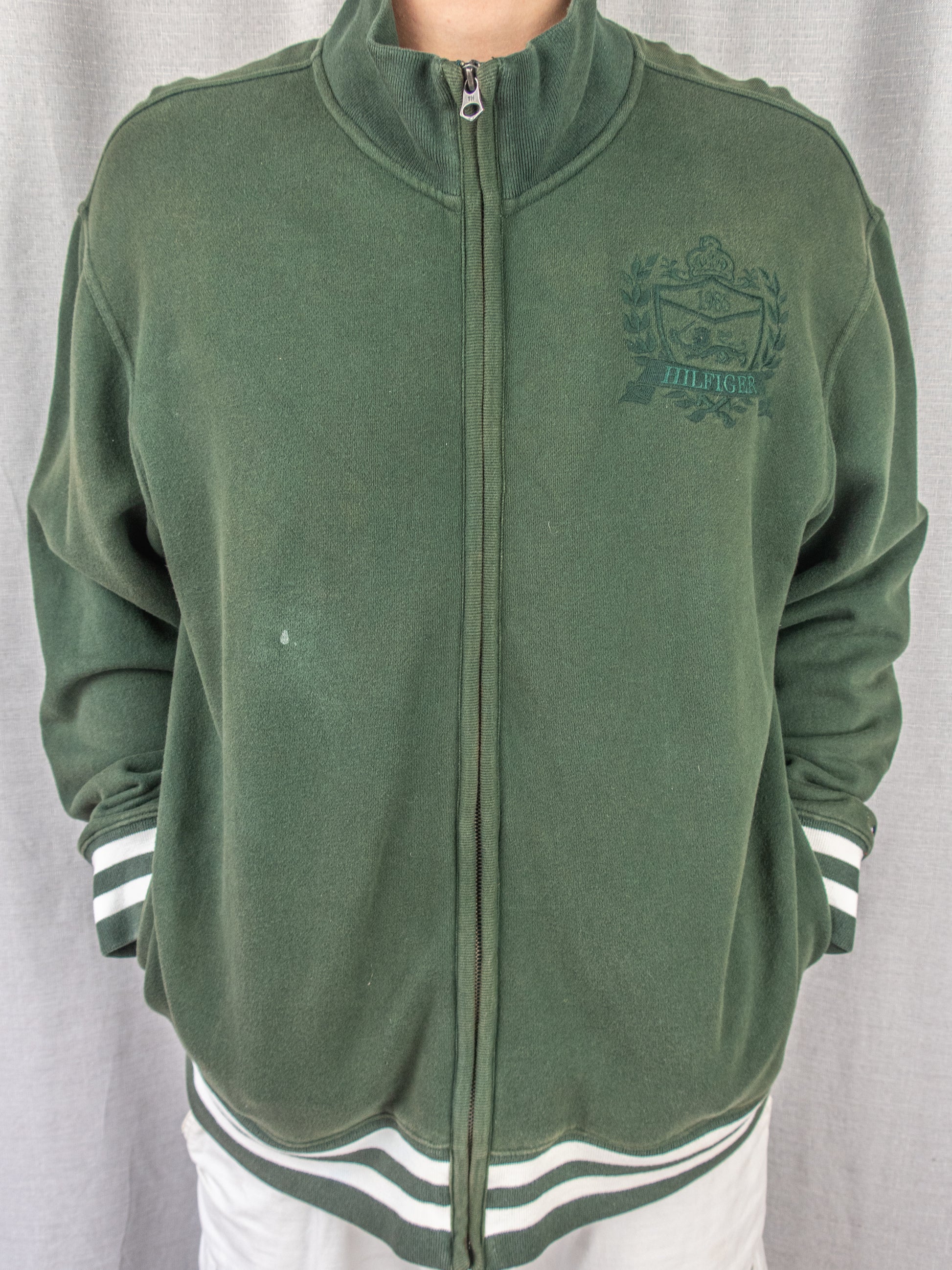 Tommy Hilfiger Full-Zip Sweatshirt - XL