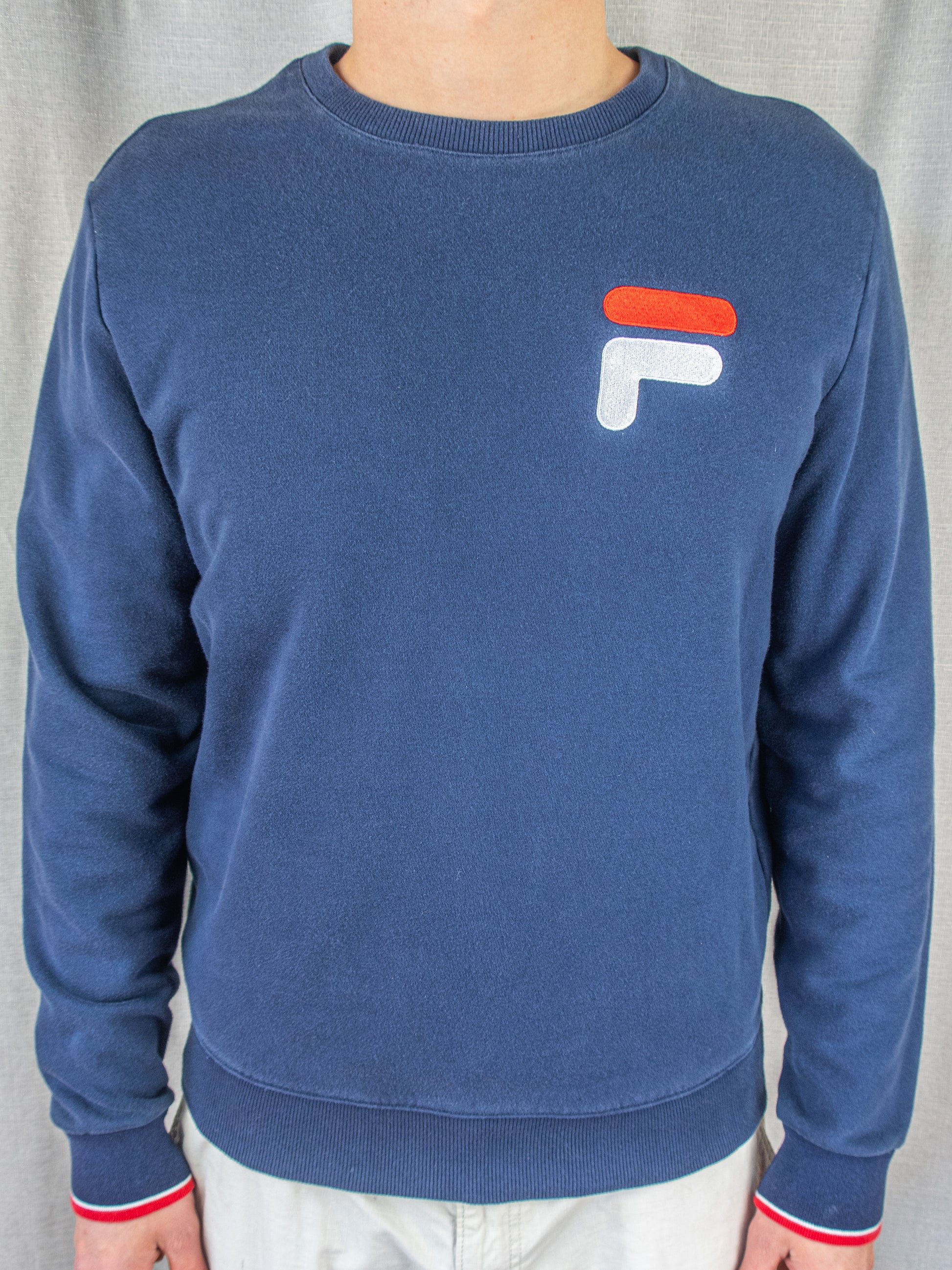 00's Fila Crewneck Sweater - M