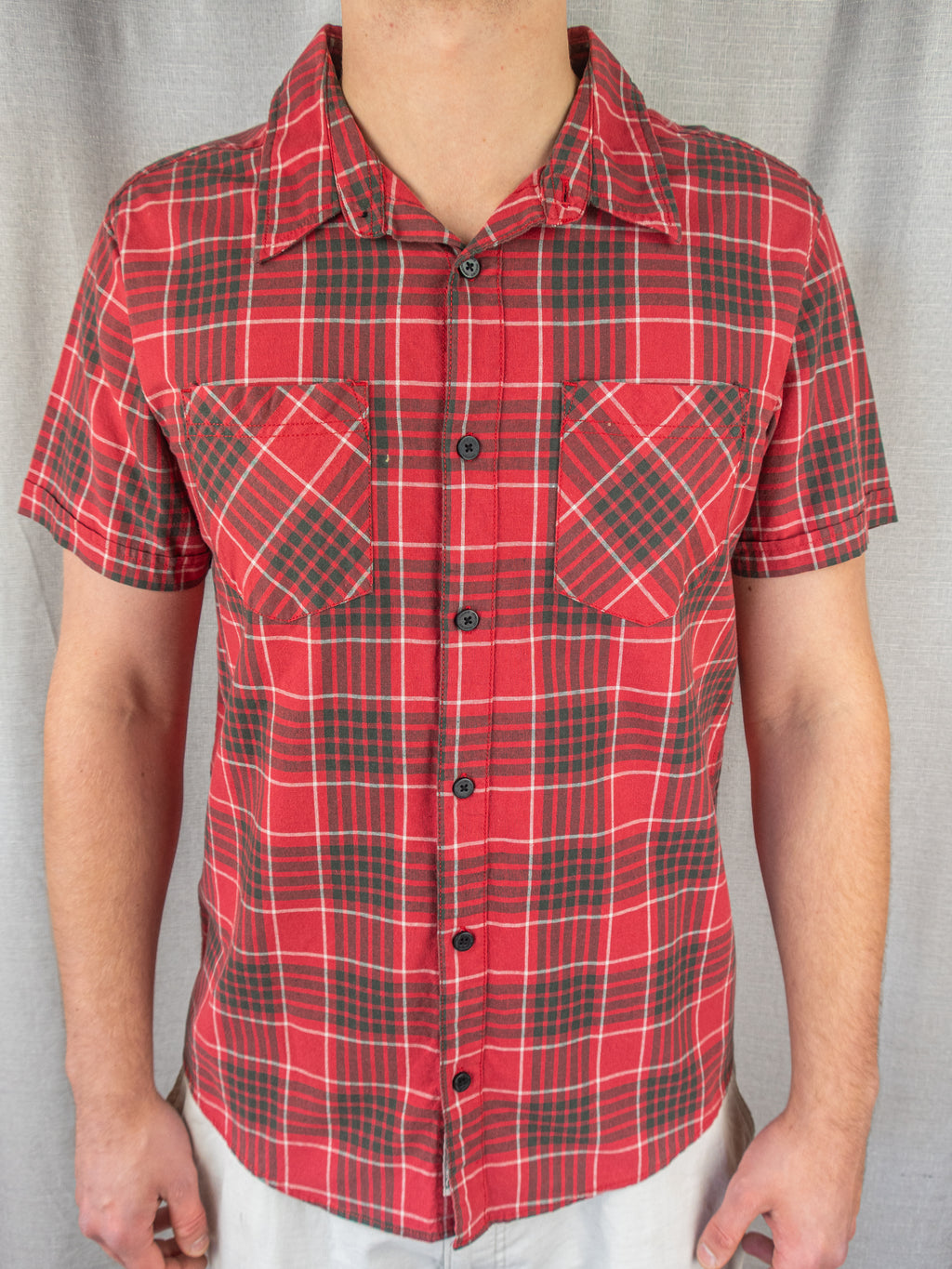Piping Hot Button-Up Shirt - L