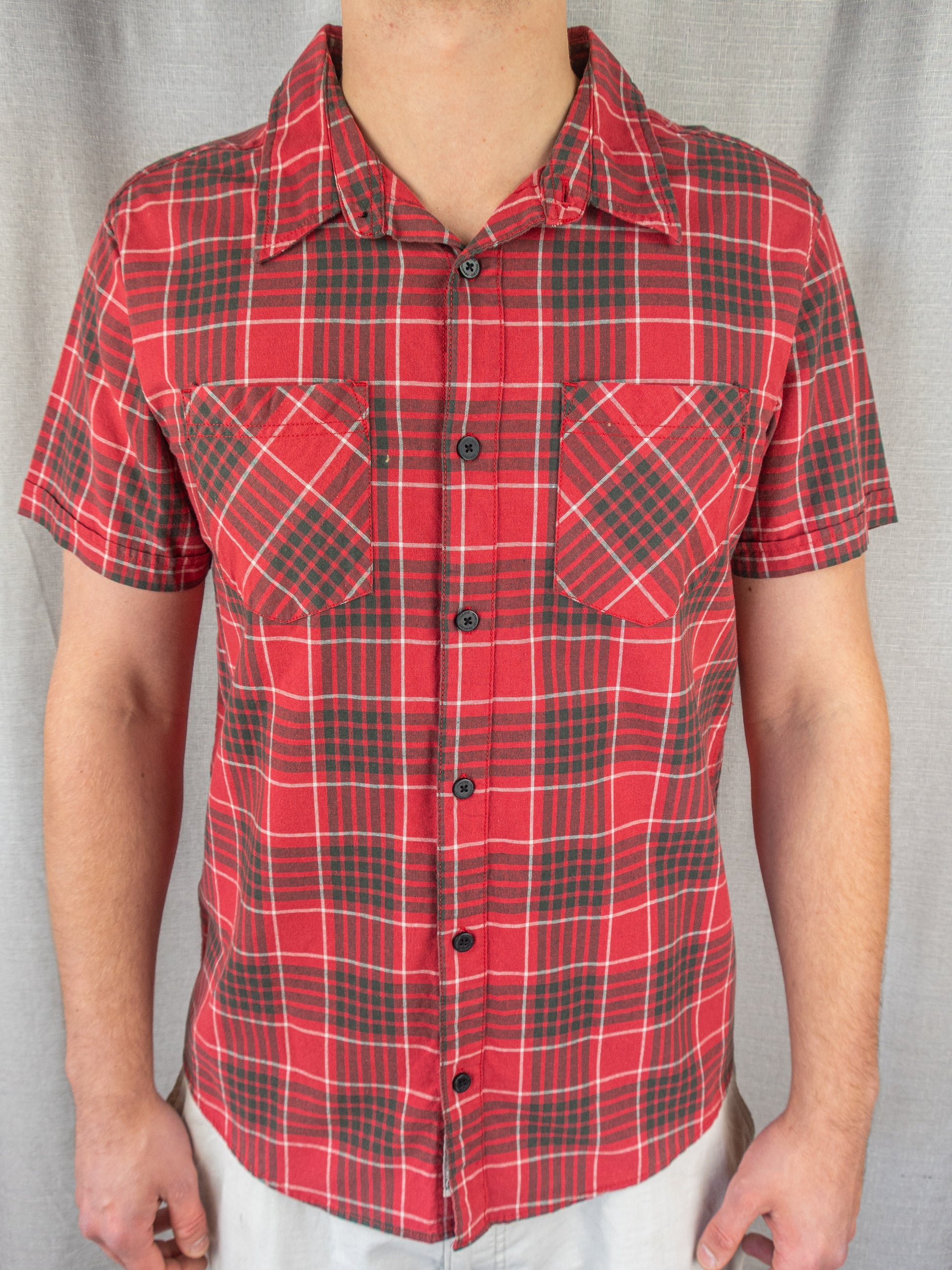 Piping Hot Button-Up Shirt - L