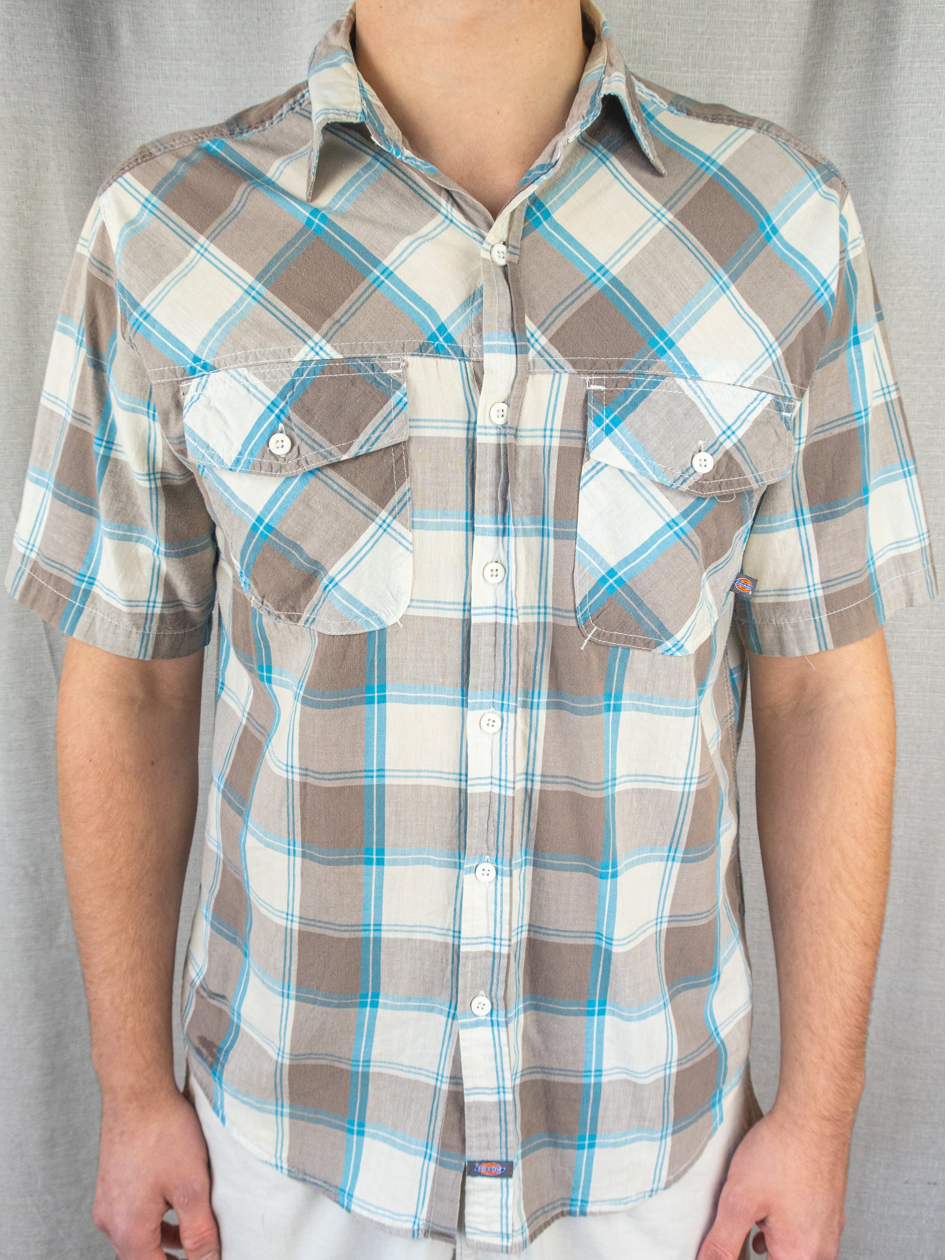 00's Dickies Button-Up Shirt - L