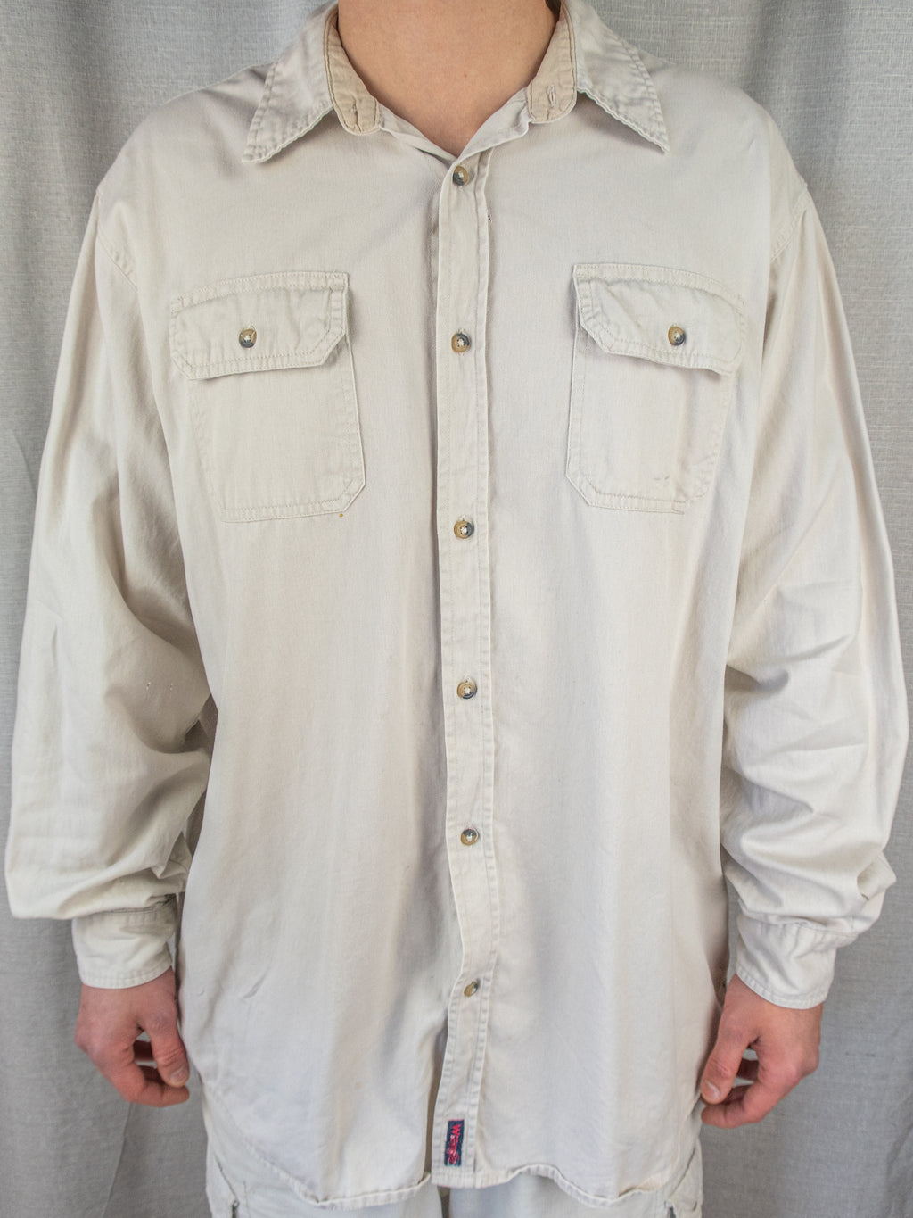 00's Wrangler Button-Up Shirt - XL