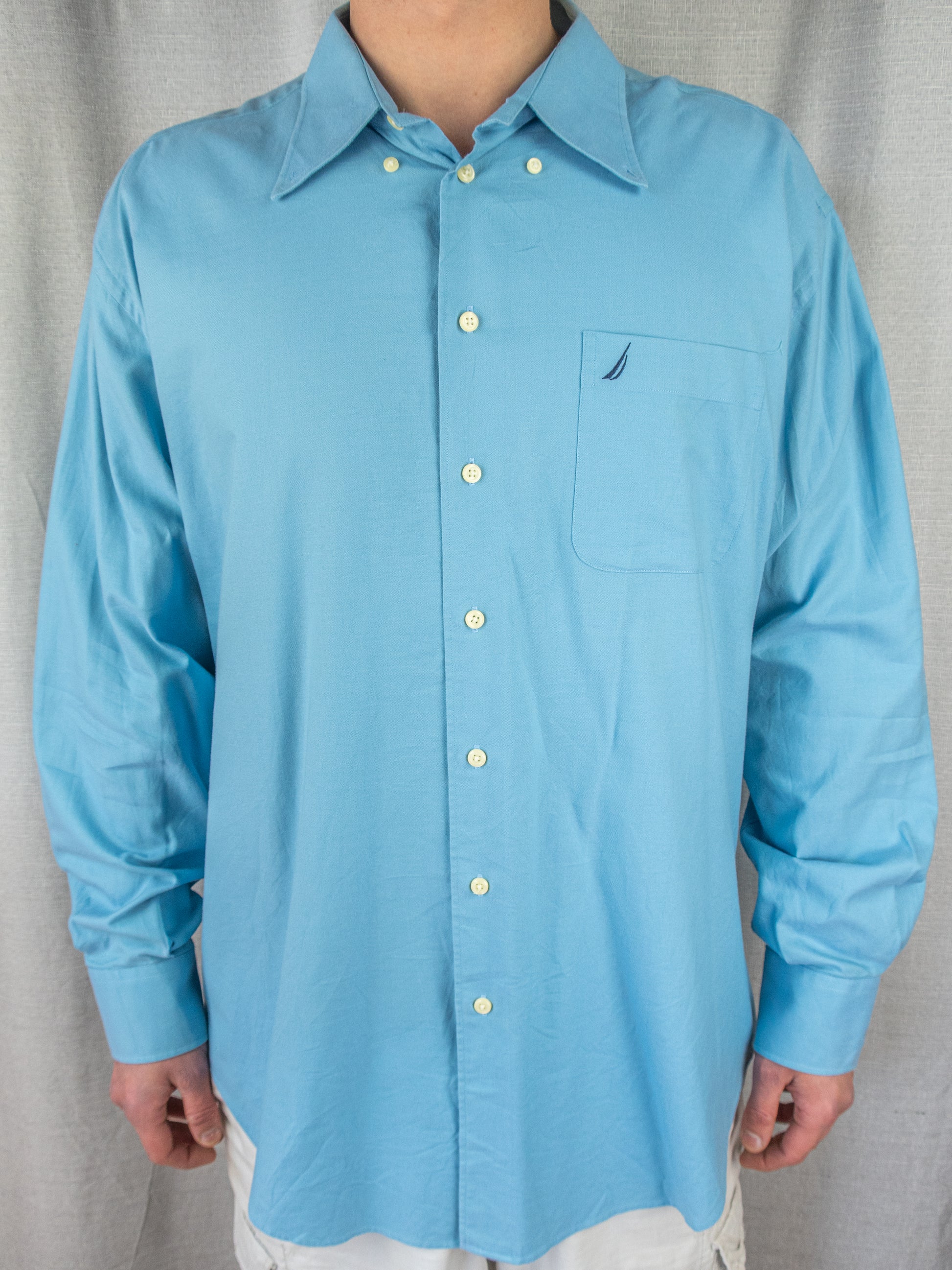 00's Nautica Button-Up Shirt - XL