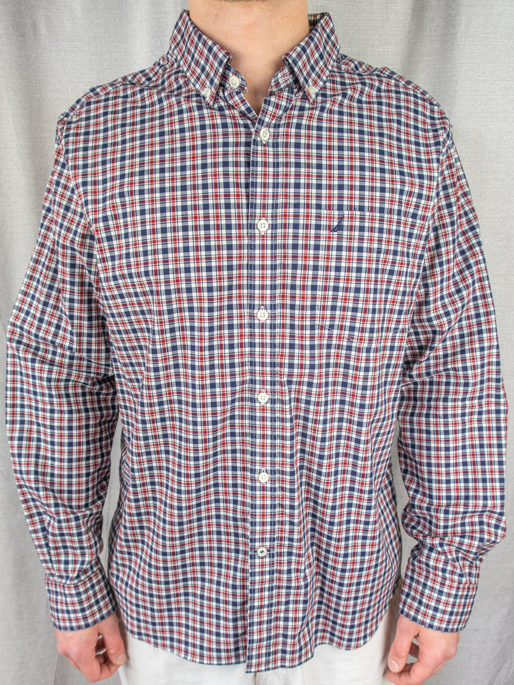 00's Nautica Button-Up Shirt - XL