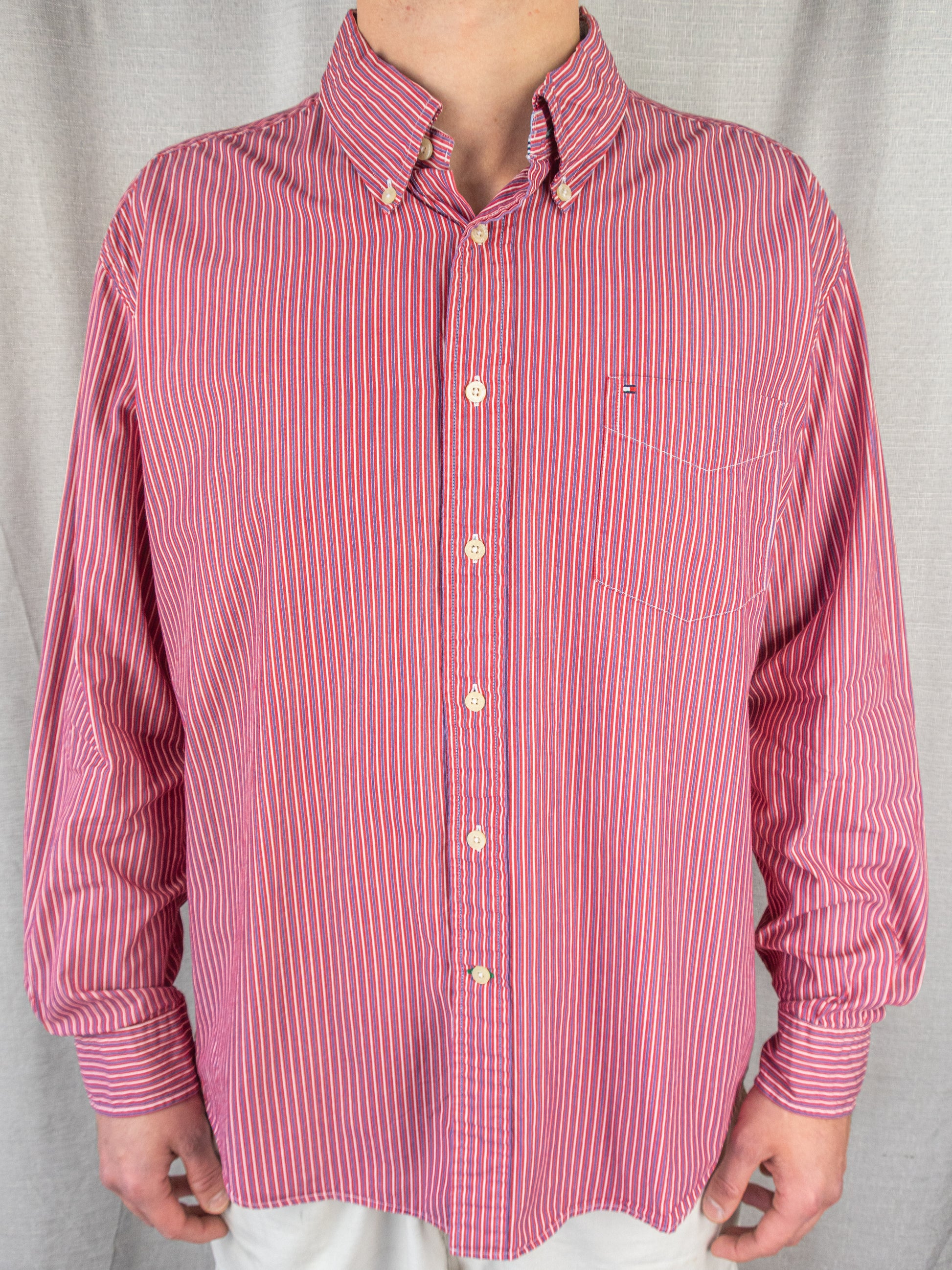 Tommy Hilfiger Button-Up Shirt - XL