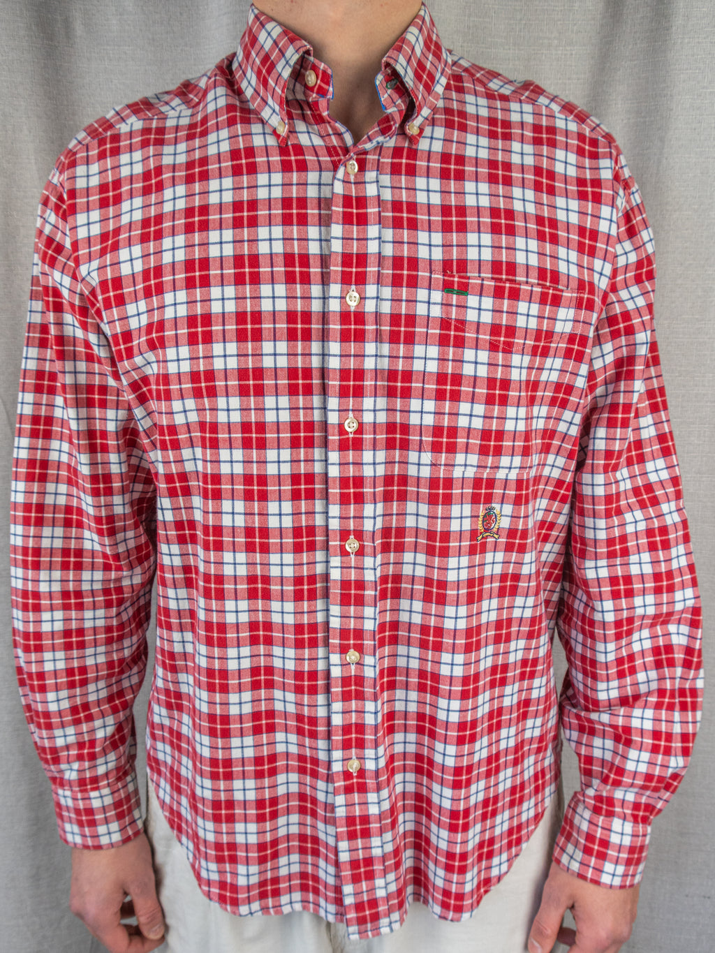 90's Tommy Hilfiger Button-Up Shirt - M