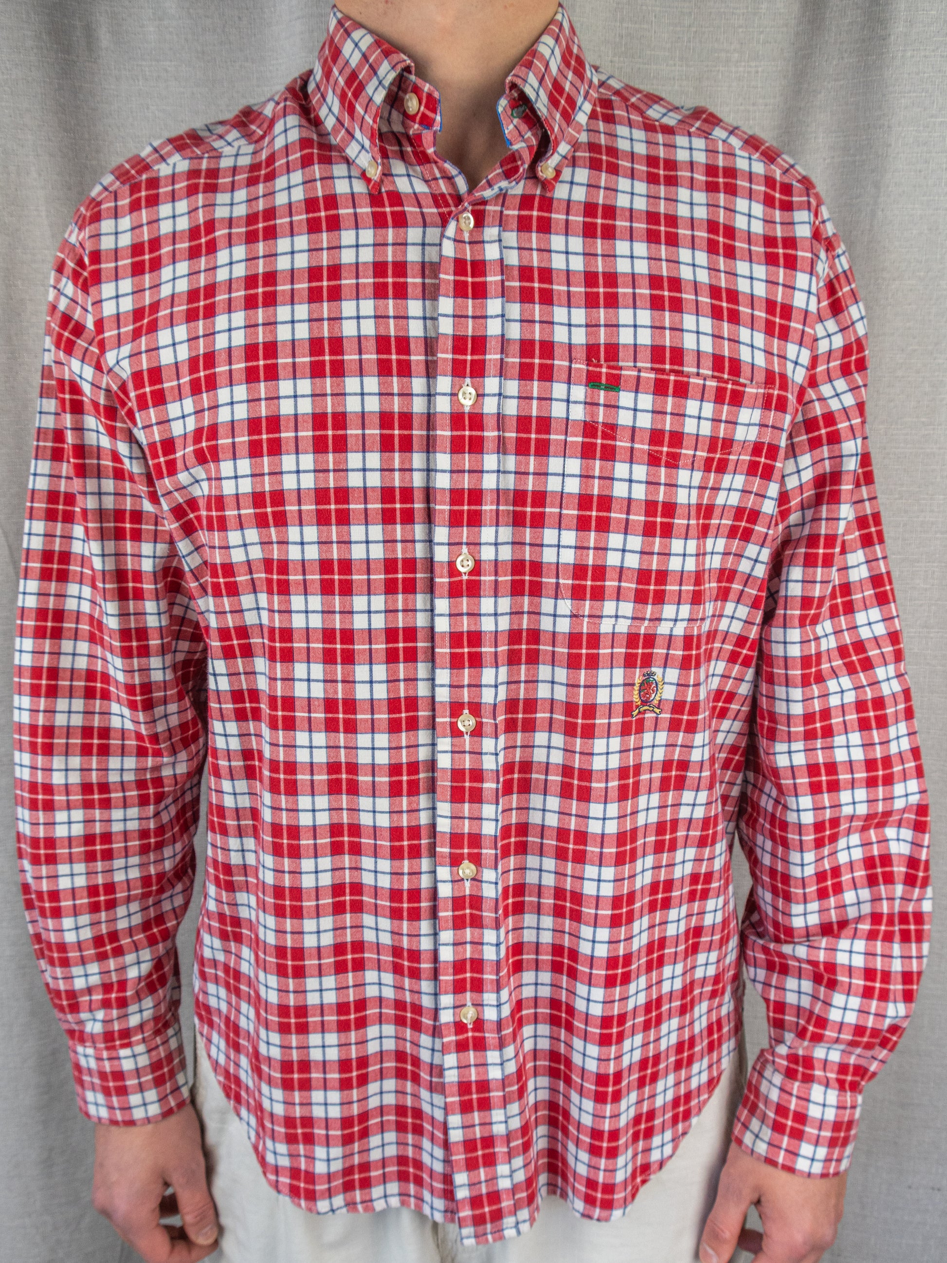 90's Tommy Hilfiger Button-Up Shirt - M