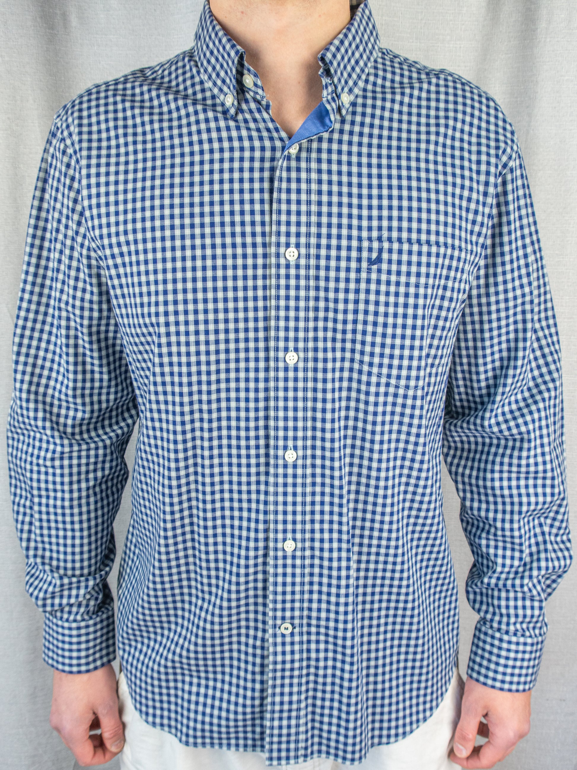 00's Nautica Button-Up Shirt - L