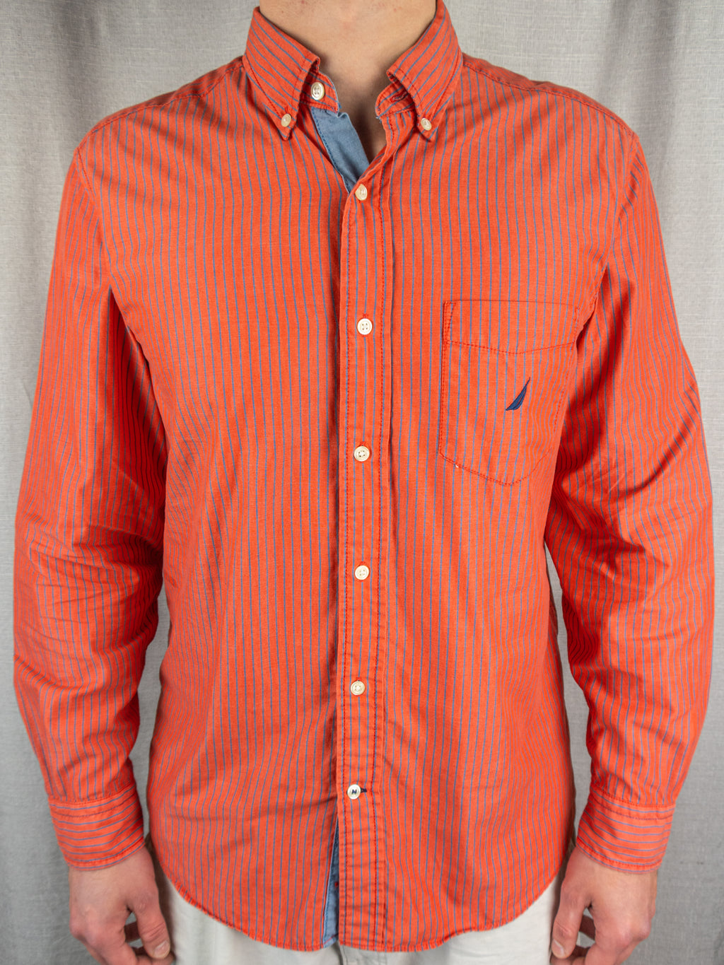 00's Nautica Button-Up Shirt - M