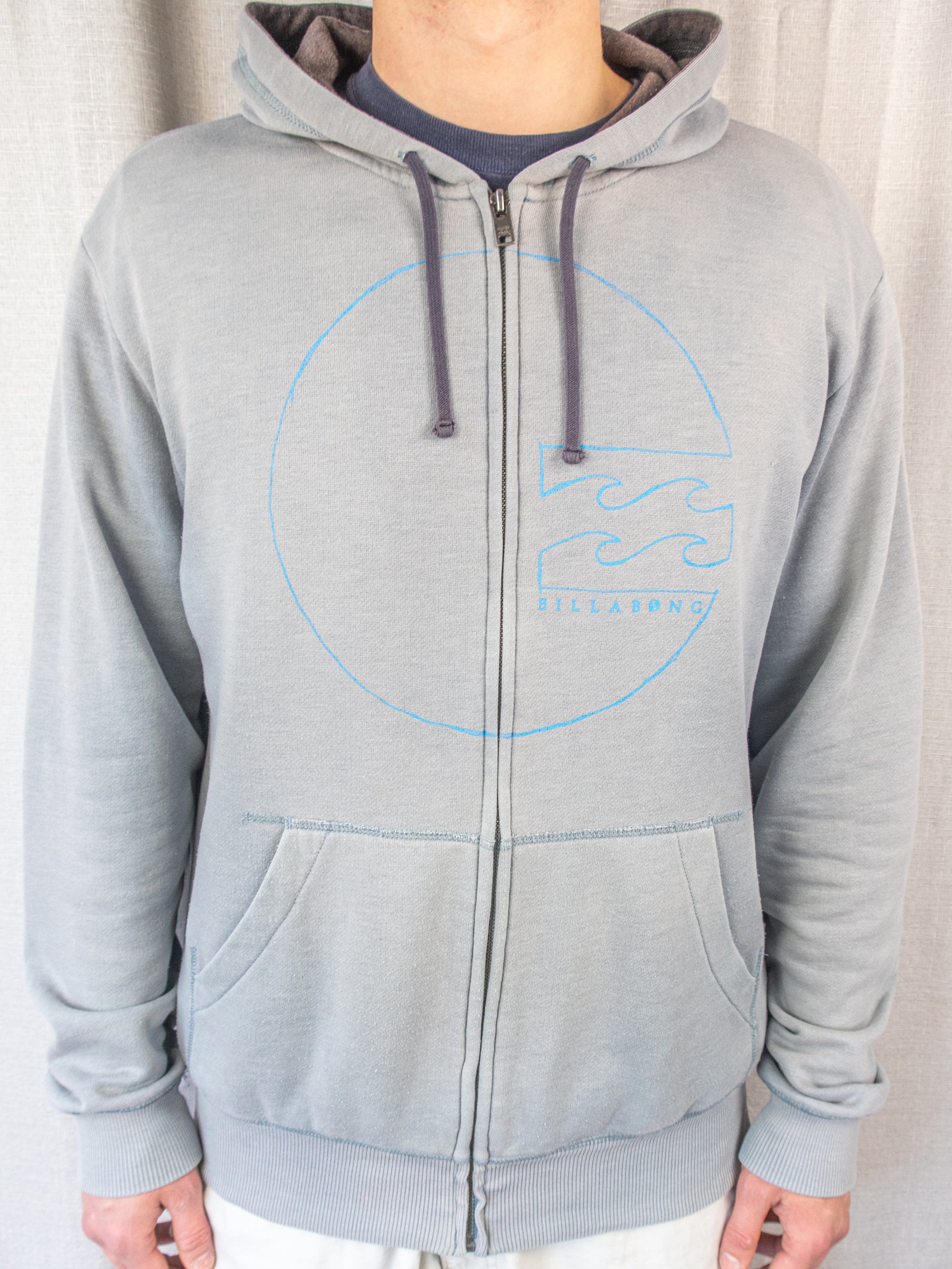 00's Billabong Zip Hoodie - XL