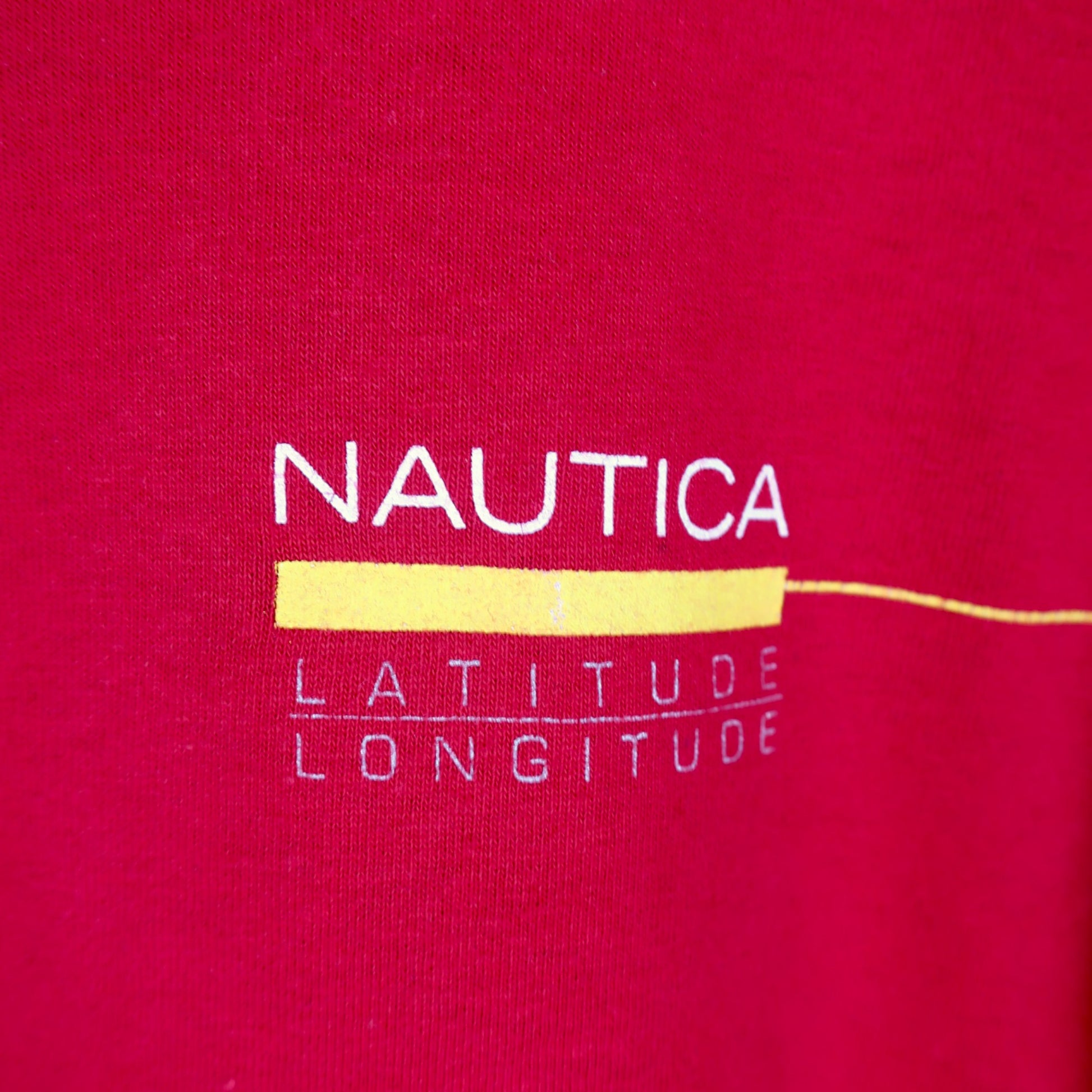 VINTAGE LONG-SLEEVE NAUTICA T-SHIRT - L