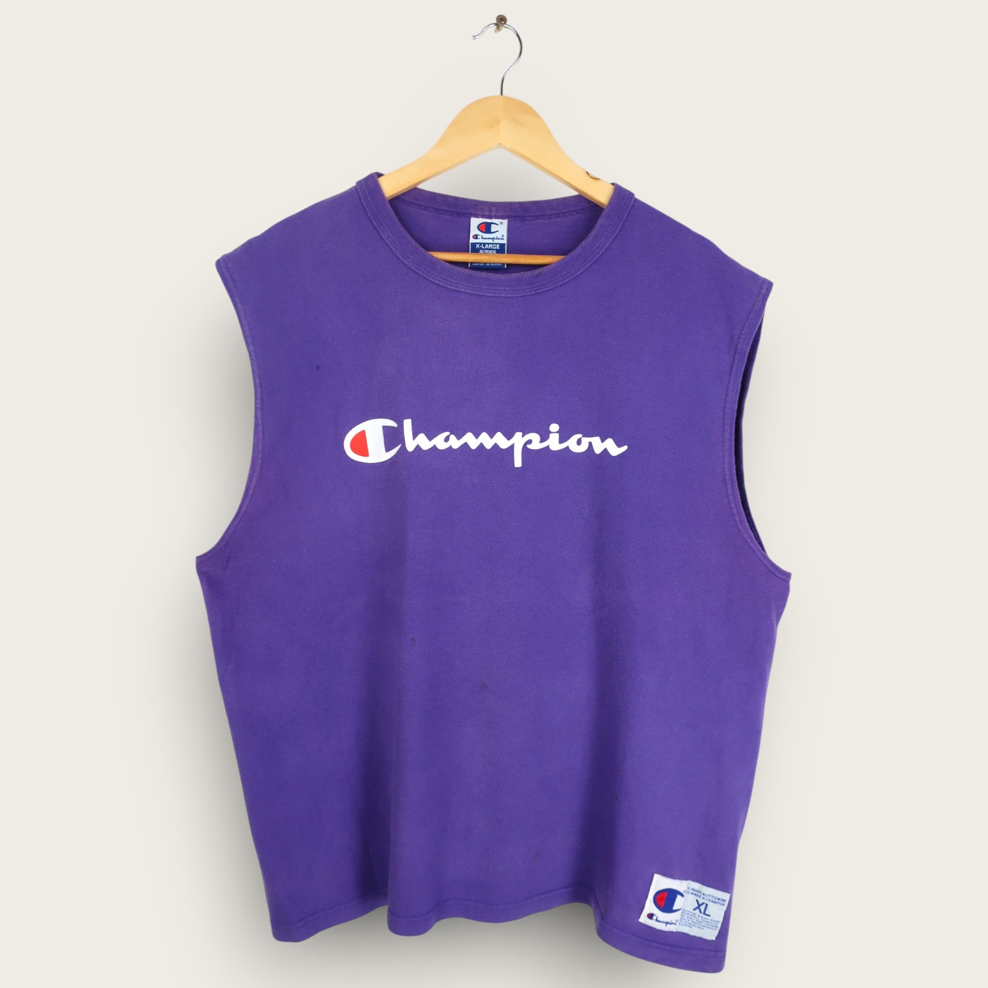 シャツ XXL Vintage Champion 80s USA GAME shirt Vintage Champion Shirt Mens Extra Large Short Sleeve White