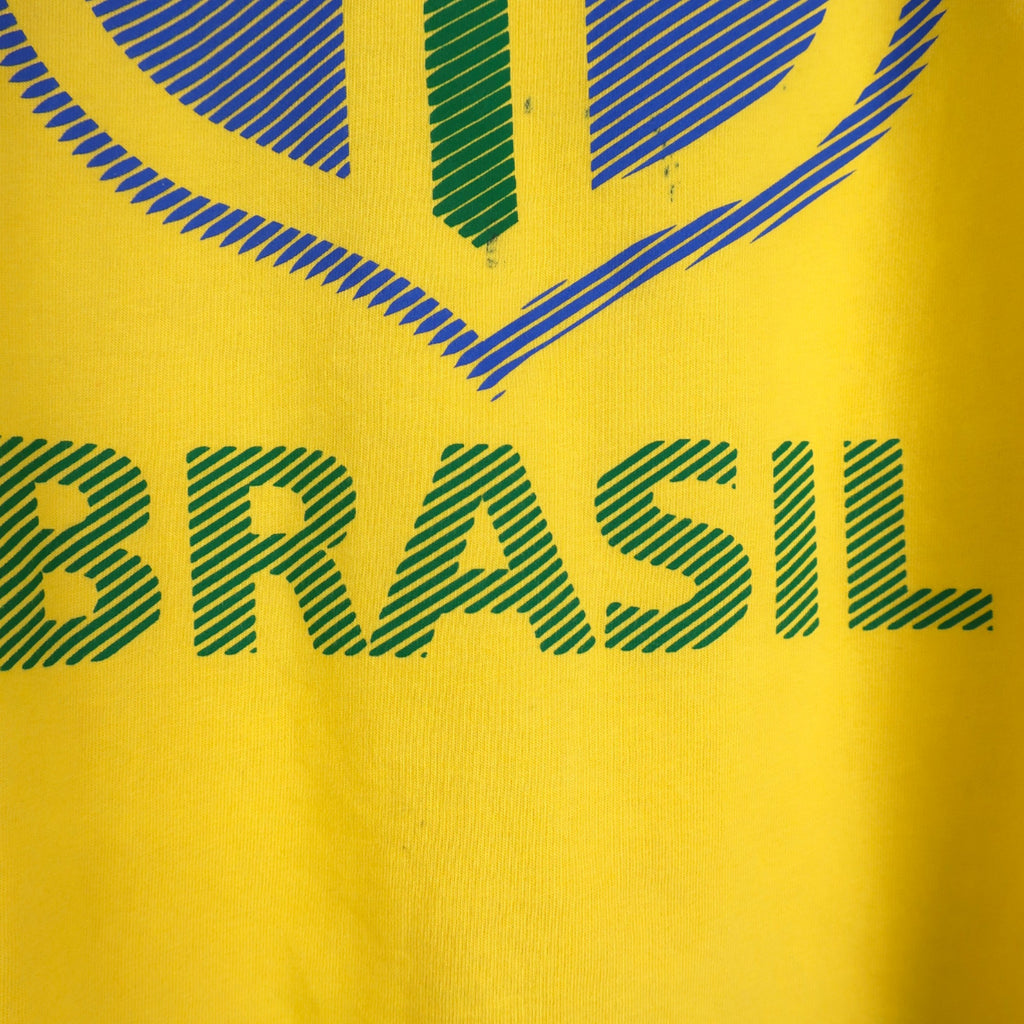 VINTAGE NIKE BRASIL CBF T-SHIRT - XL