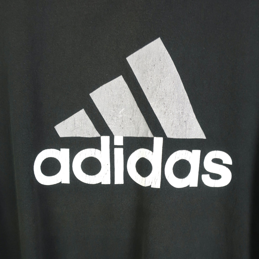 VINTAGE LONG-SLEEVE ADIDAS T-SHIRT - L