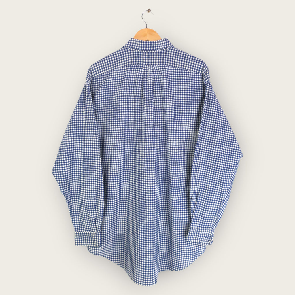 VINTAGE LONG-SLEEVE RALPH LAUREN SHIRT - L