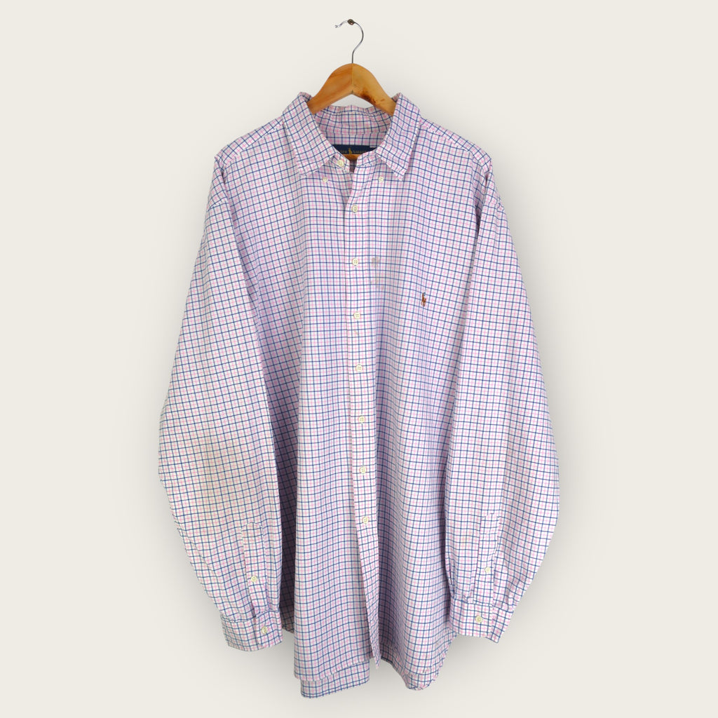 VINTAGE LONG-SLEEVE RALPH LAUREN SHIRT - XXL