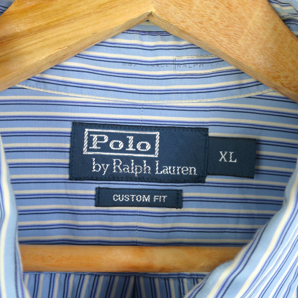 VINTAGE LONG-SLEEVE RALPH LAUREN SHIRT - XL