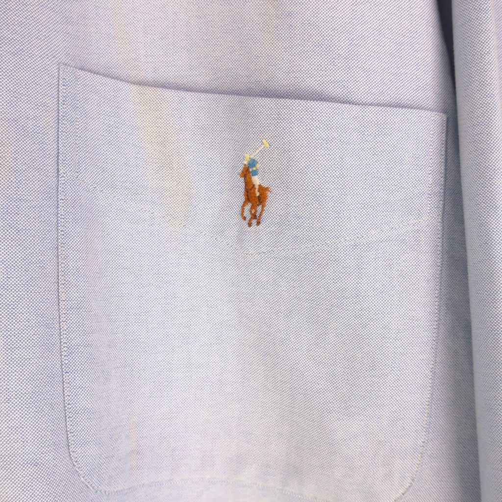 VINTAGE LONG-SLEEVE RALPH LAUREN SHIRT - 4XL