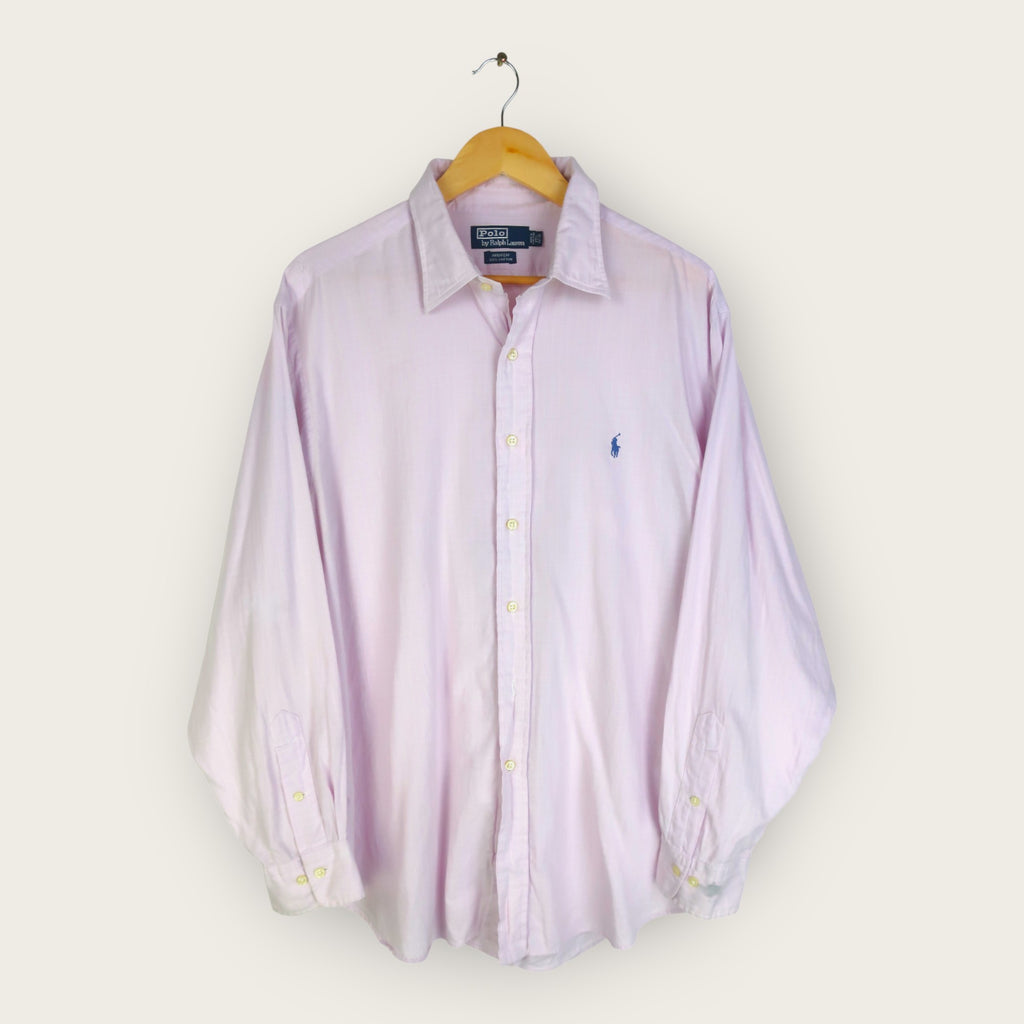 VINTAGE LONG-SLEEVE RALPH LAUREN SHIRT - XL