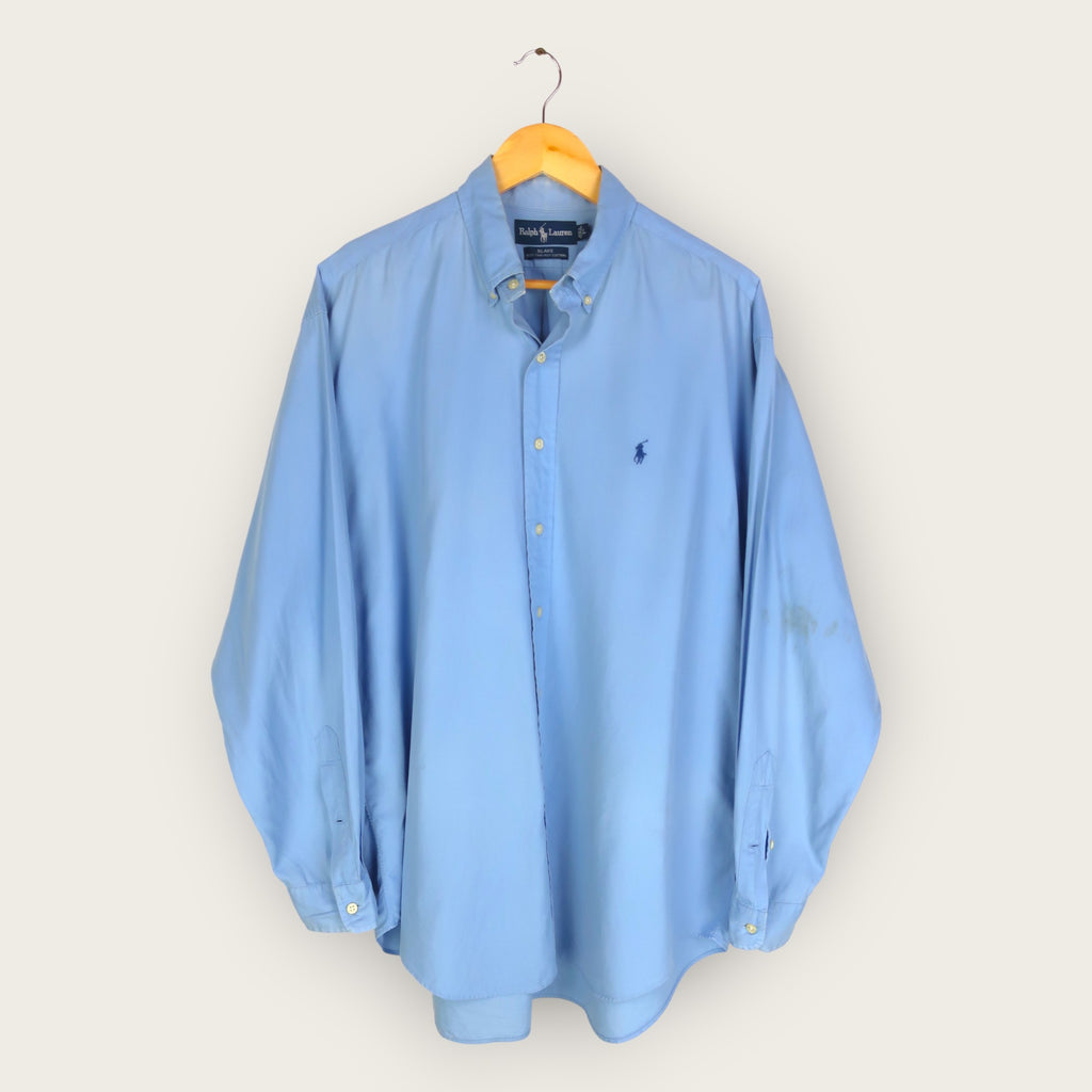 VINTAGE LONG-SLEEVE RALPH LAUREN SHIRT - L