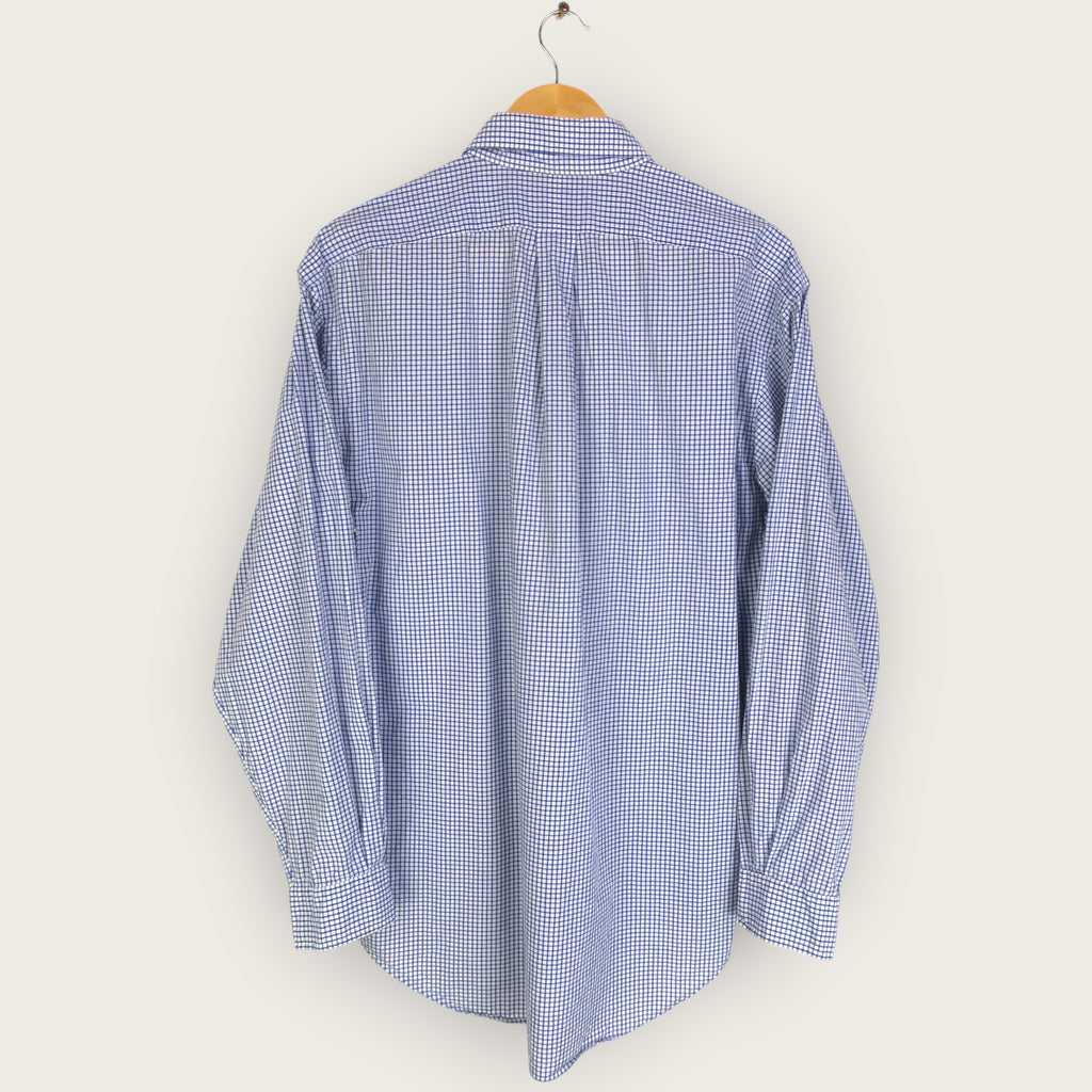 VINTAGE LONG-SLEEVE RALPH LAUREN BUTTON-UP SHIRT - L/XL