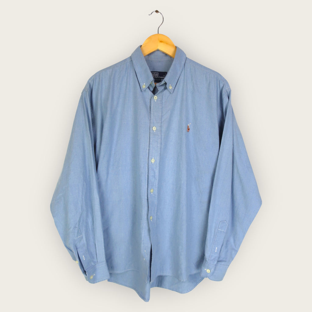 VINTAGE LONG-SLEEVE RALPH LAUREN SHIRT - L/XL