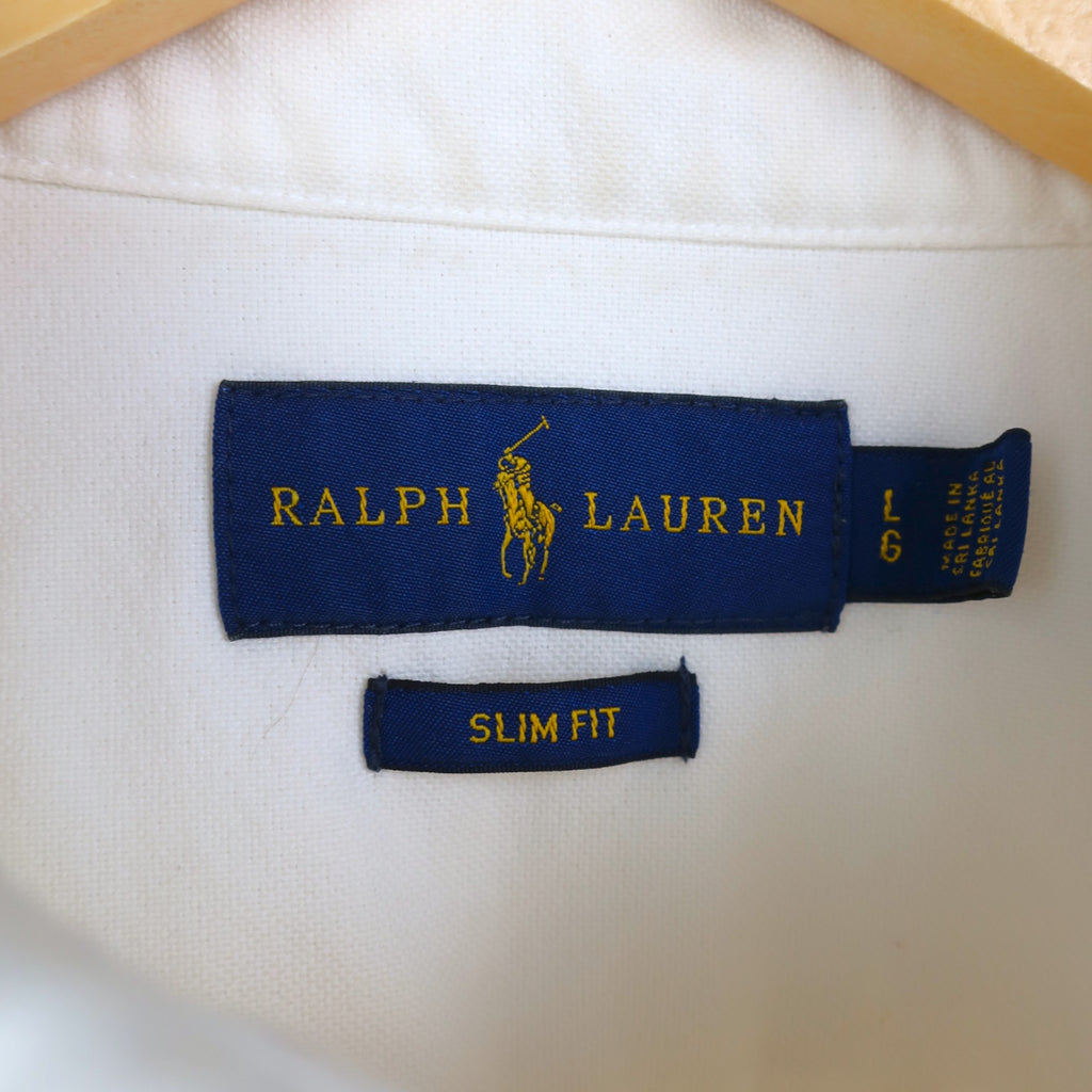 VINTAGE LONG-SLEEVE RALPH LAUREN SHIRT - S