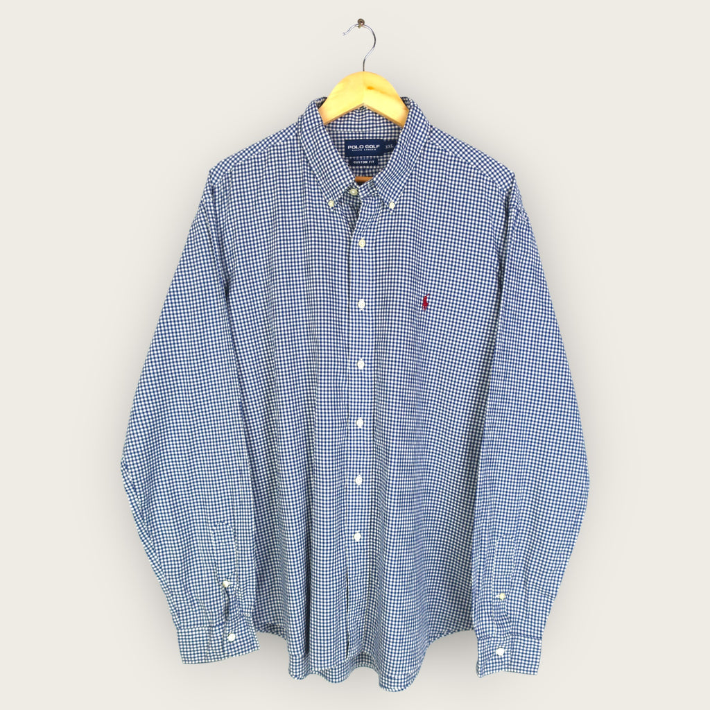 VINTAGE LONG-SLEEVE RALPH LAUREN SHIRT - XXL
