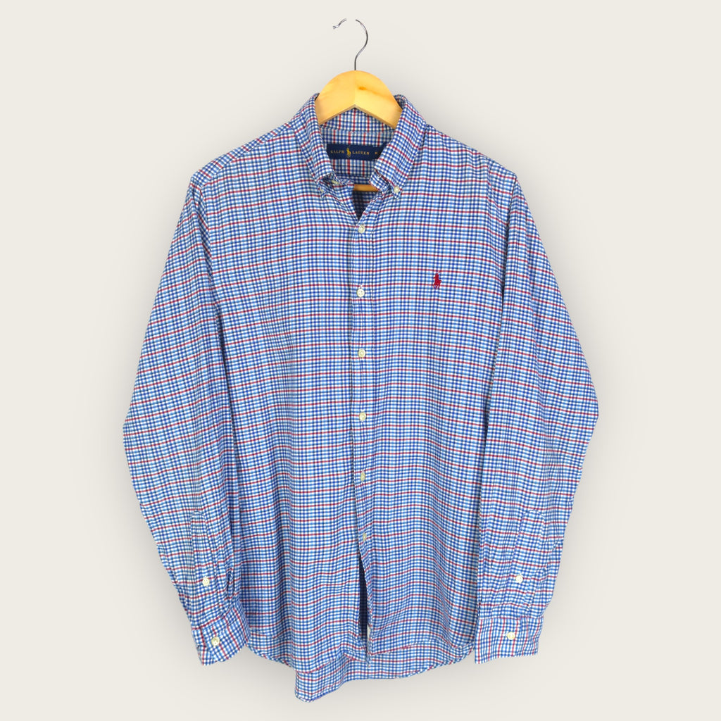 VINTAGE LONG-SLEEVE RALPH LAUREN SHIRT - M