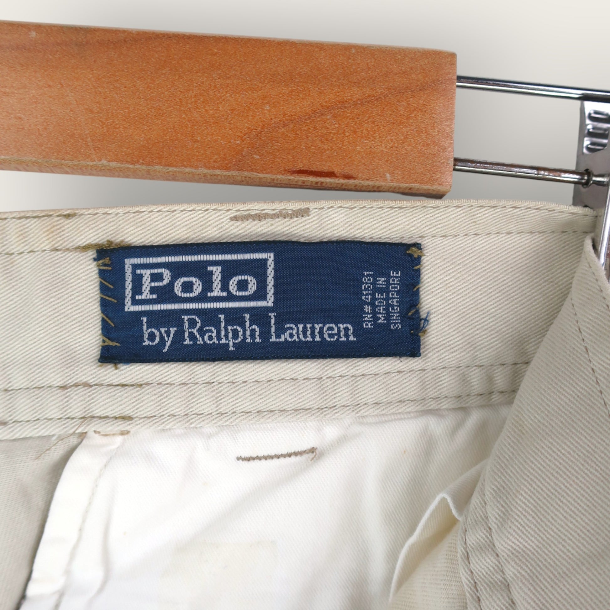 VINTAGE RALPH LAUREN CARGO SHORTS - 35"