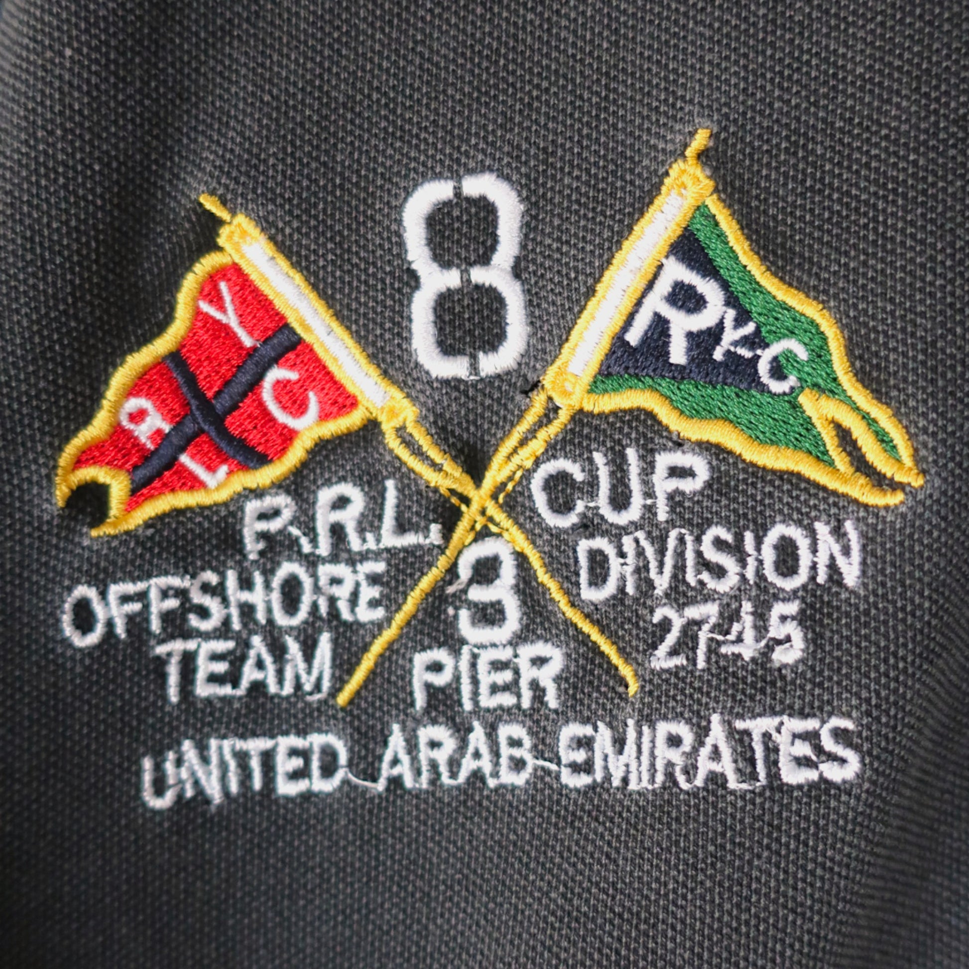 RALPH LAUREN “UAE DUBAI #8” POLO SHIRT - XL