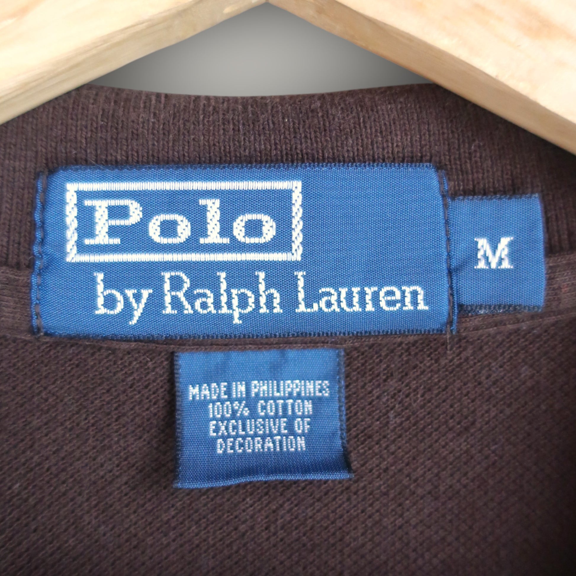 VINTAGE RALPH LAUREN POLO SHIRT - M