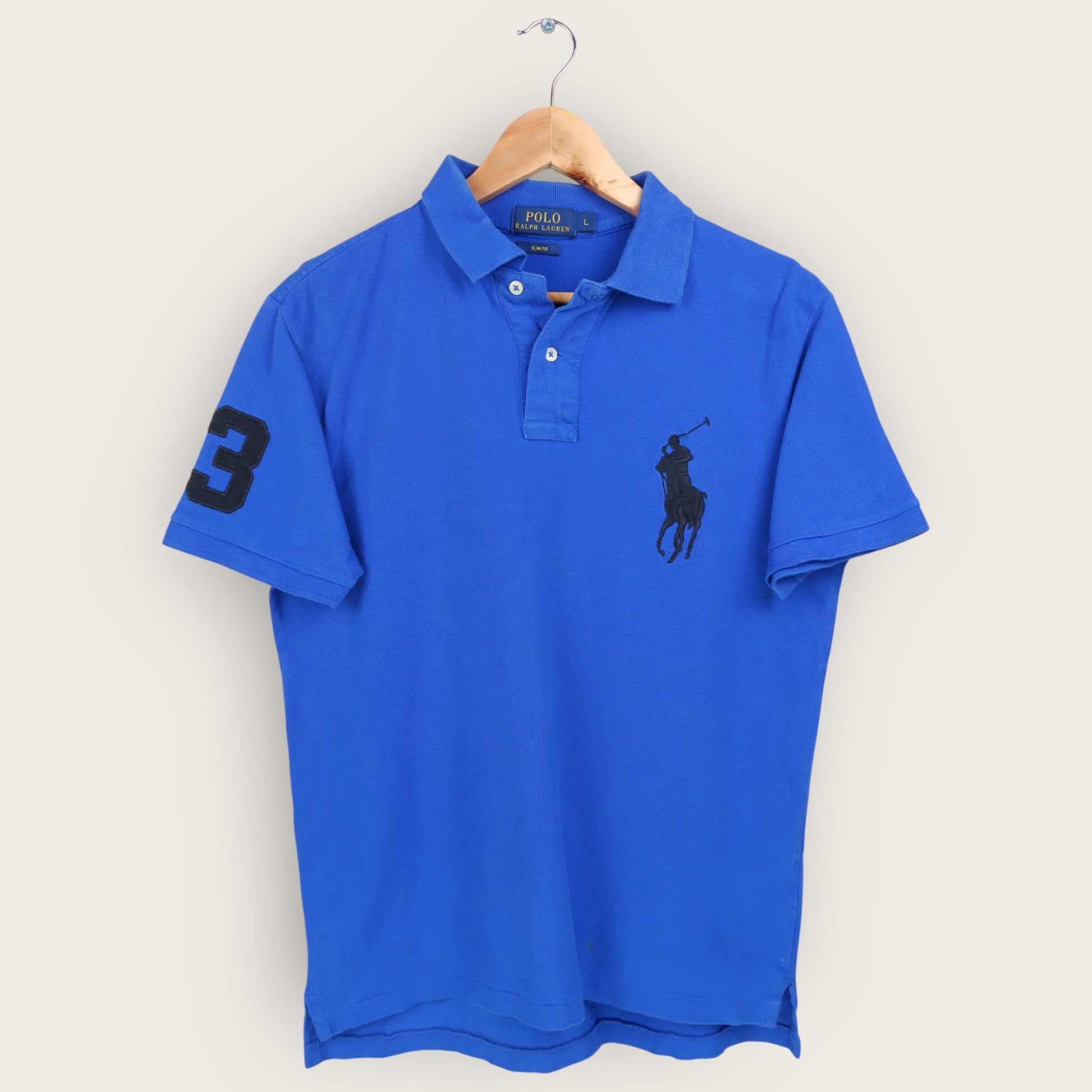 VINTAGE RALPH LAUREN POLO SHIRT - L