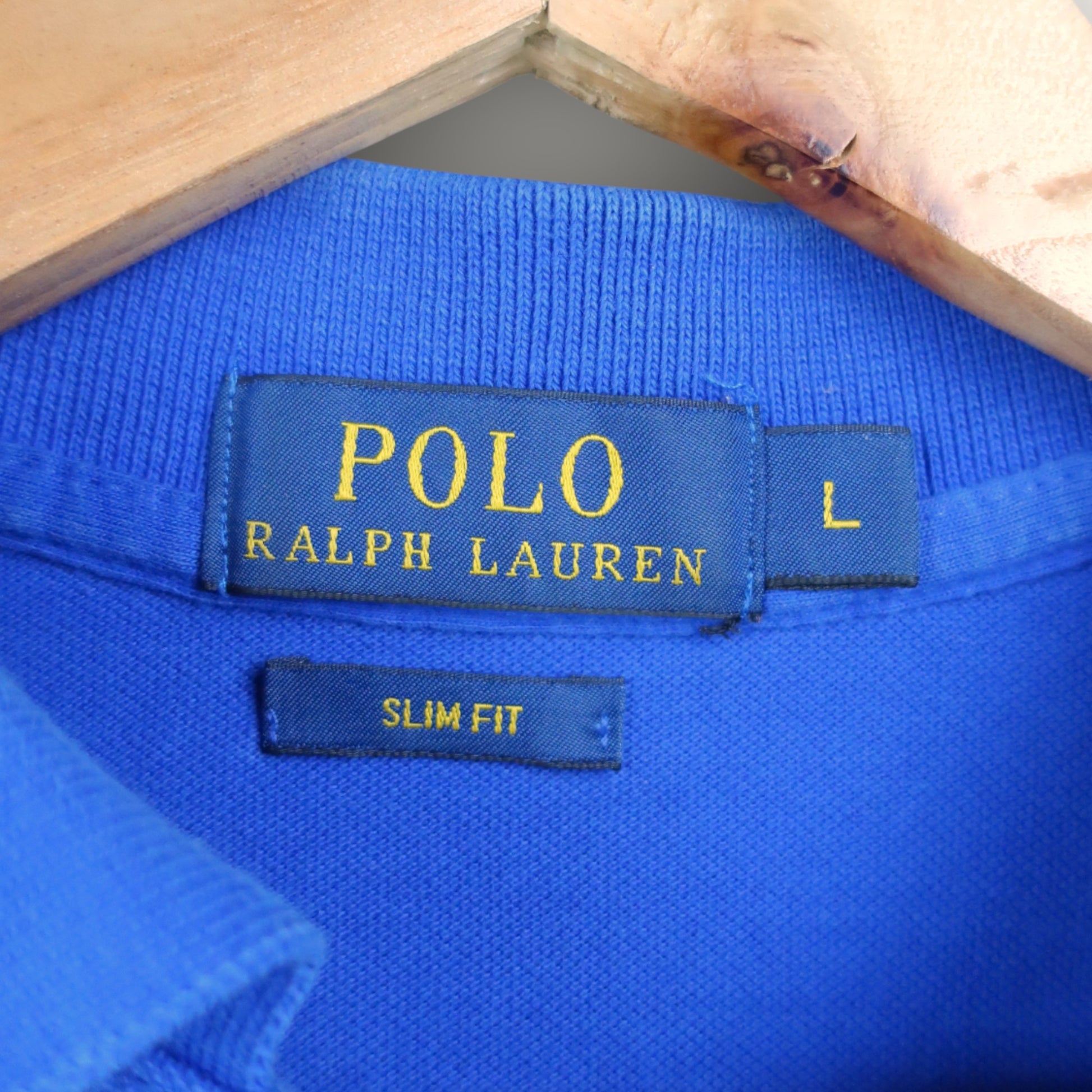 VINTAGE RALPH LAUREN POLO SHIRT - L
