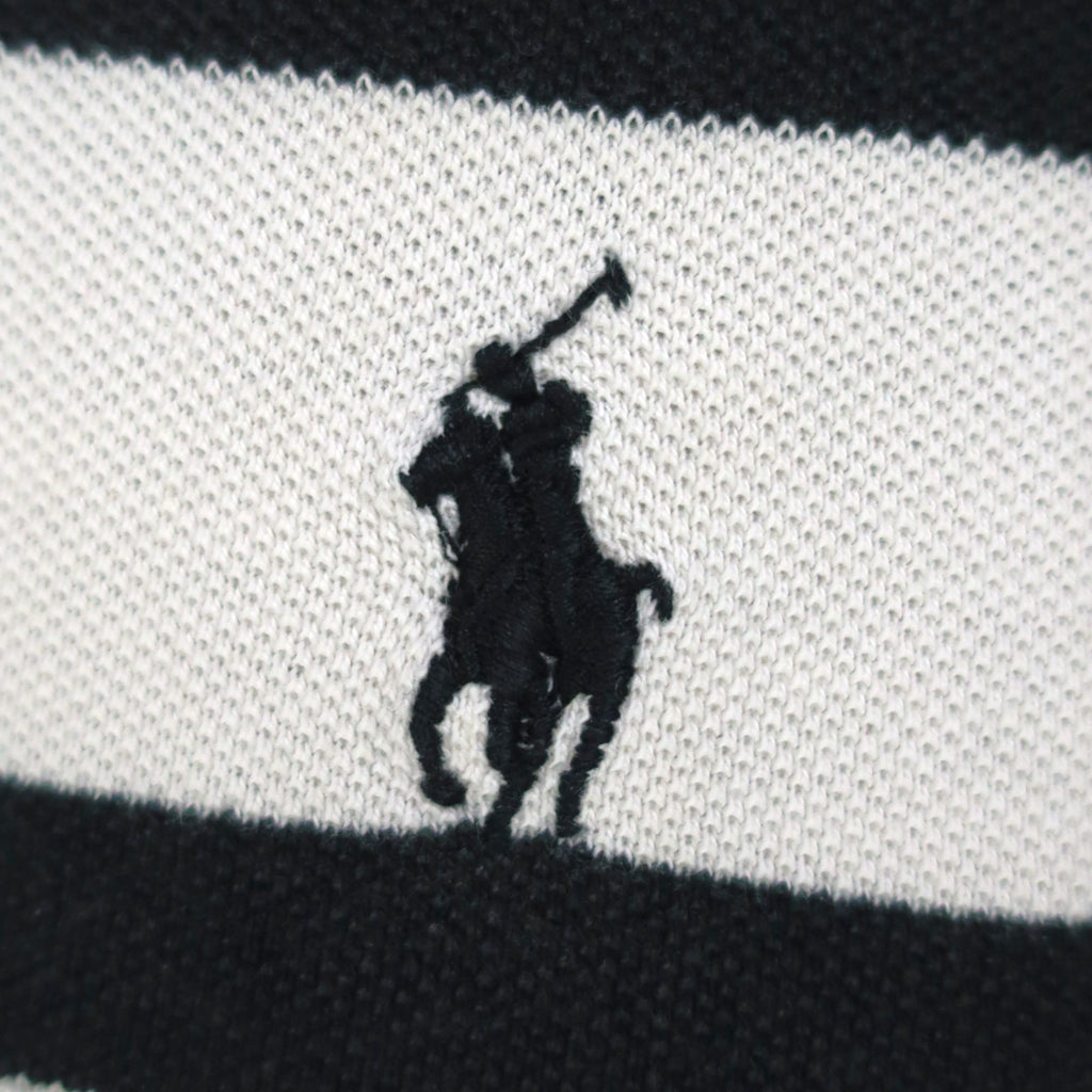 VINTAGE RALPH LAUREN STRIPED POLO SHIRT - L