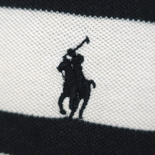 VINTAGE RALPH LAUREN STRIPED POLO SHIRT - L