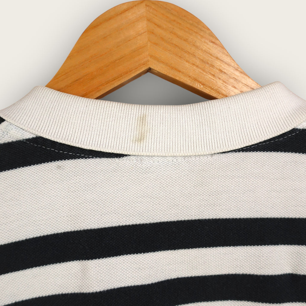 VINTAGE RALPH LAUREN STRIPED POLO SHIRT - L