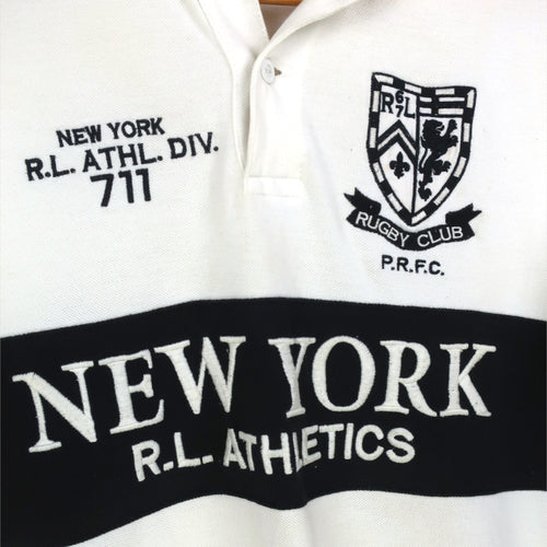 VINTAGE RALPH LAUREN RUGBY POLO SHIRT - S