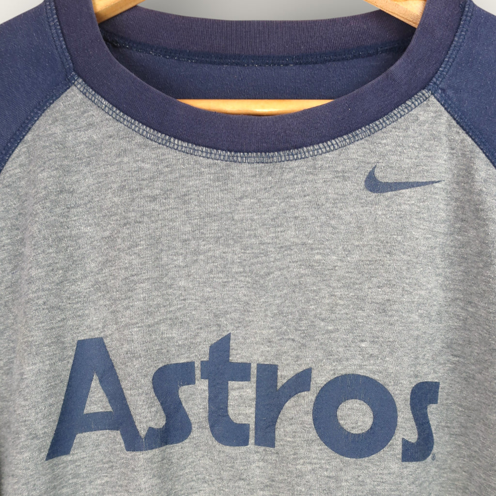VINTAGE REVERSIBLE NIKE ASTROS T-SHIRT - XL